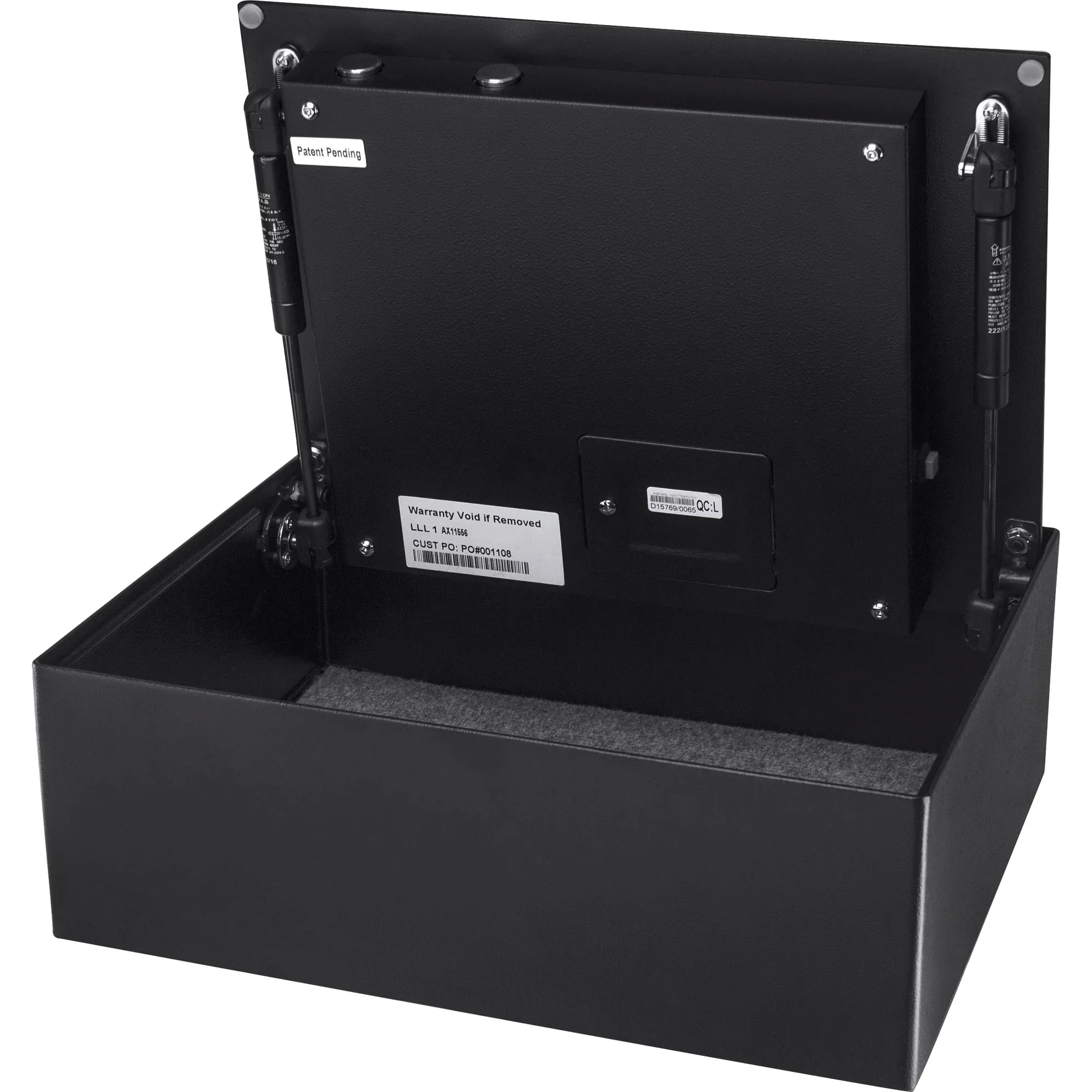 0.23 Cu. ft Top Opening Biometric Security Safe | AX11556 - Image 3
