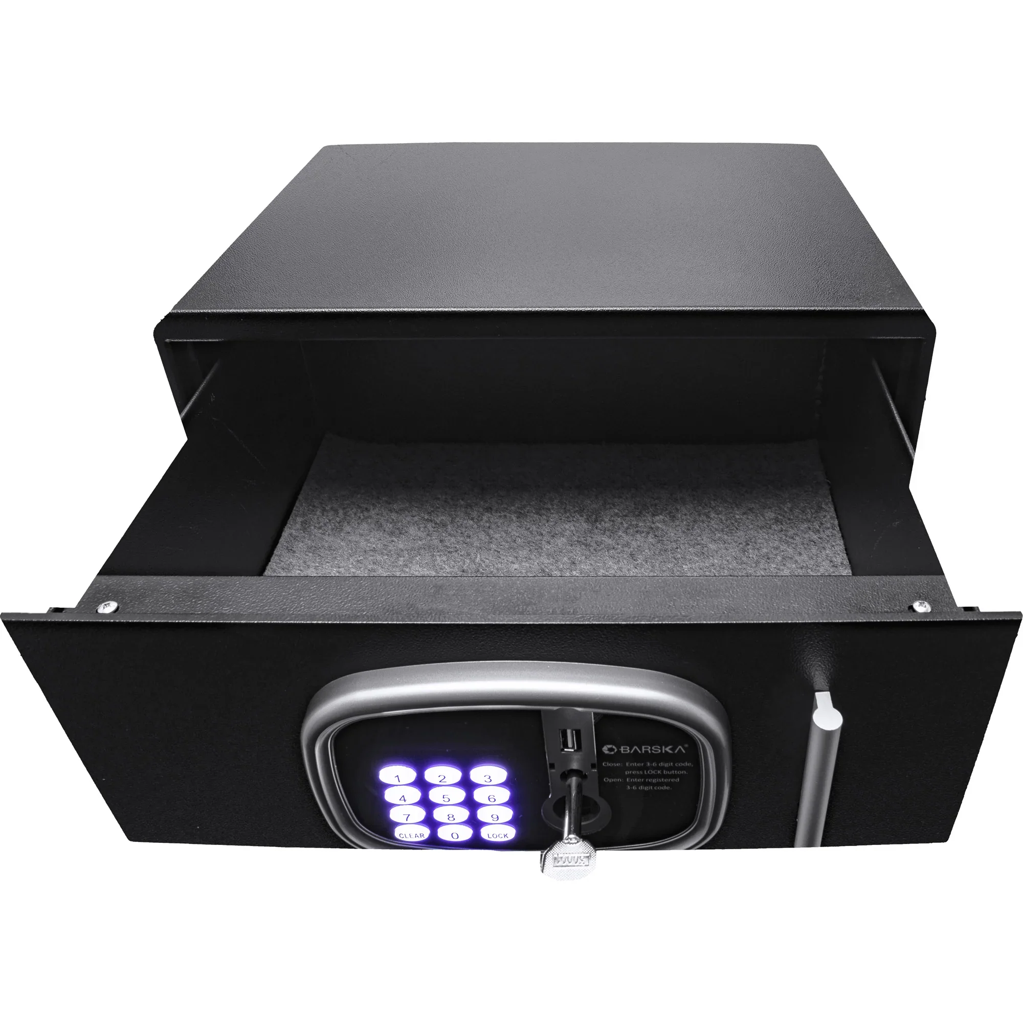 0.72 Cu. ft Front Opening Drawer Hotel Safe with Audit Trail Capacity | HS13408 - Image 5