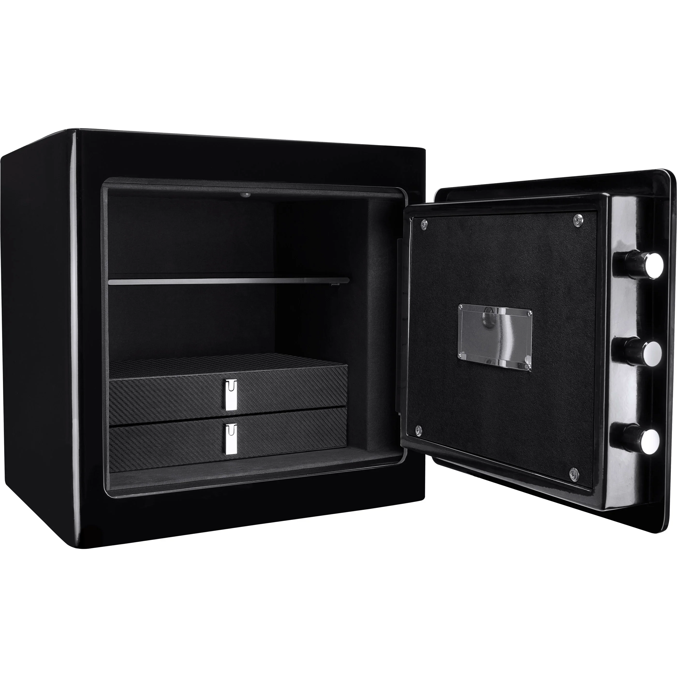 1.01 Cu. ft Keypad Fireproof Jewelry Safe, Black | AX13106 - Image 2