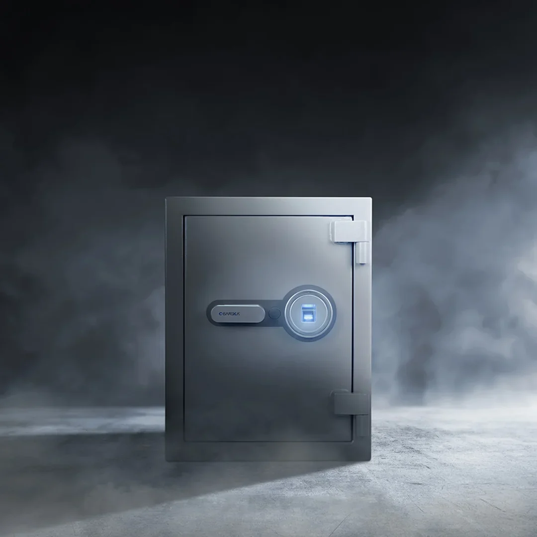 1.64 Cu. ft Biometric Fireproof Security Safe, Grey | AX13494 - Image 12