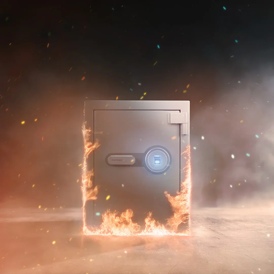 1.64 Cu. ft Biometric Fireproof Security Safe, Grey | AX13494 - Image 13