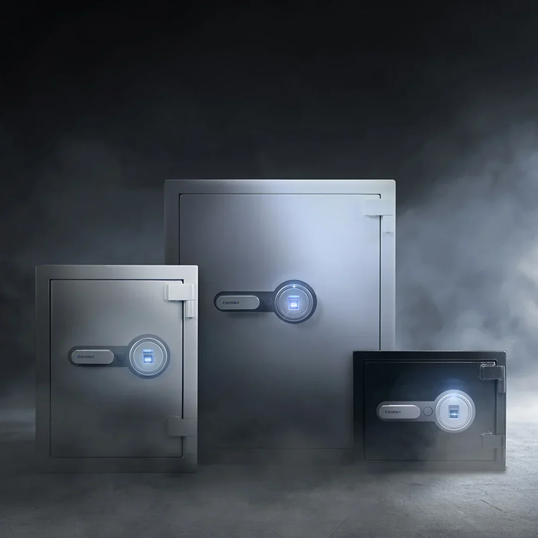 1.64 Cu. ft Biometric Fireproof Security Safe, Grey | AX13494 - Image 14