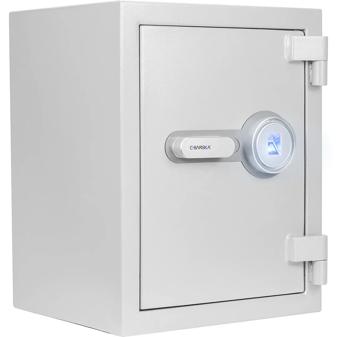 1.64 Cu. ft Biometric Fireproof Security Safe, Grey | AX13494 - Image 4