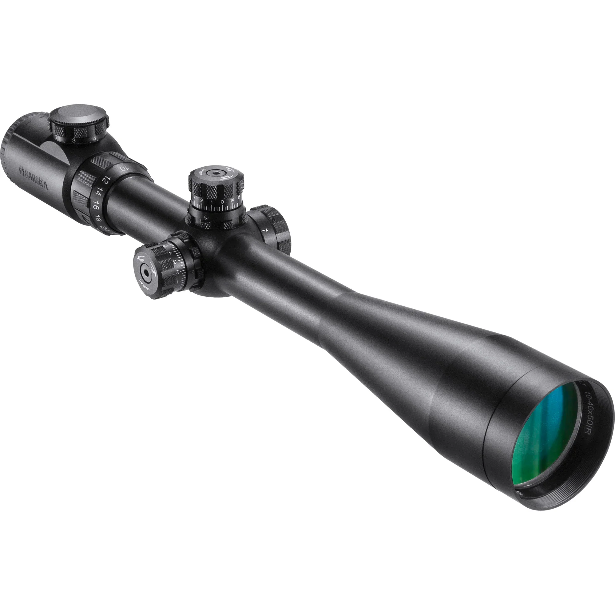 10-40x50mm SWAT IR Mil-Dot Rifle Scope with Rings and Sun Shade | AC10550