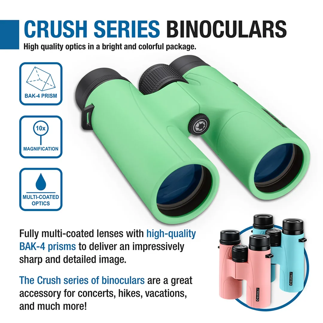 10x42mm Crush Series Binoculars, Available in 3 Colors | AB12974, AB12976, AB12978 - Image 11