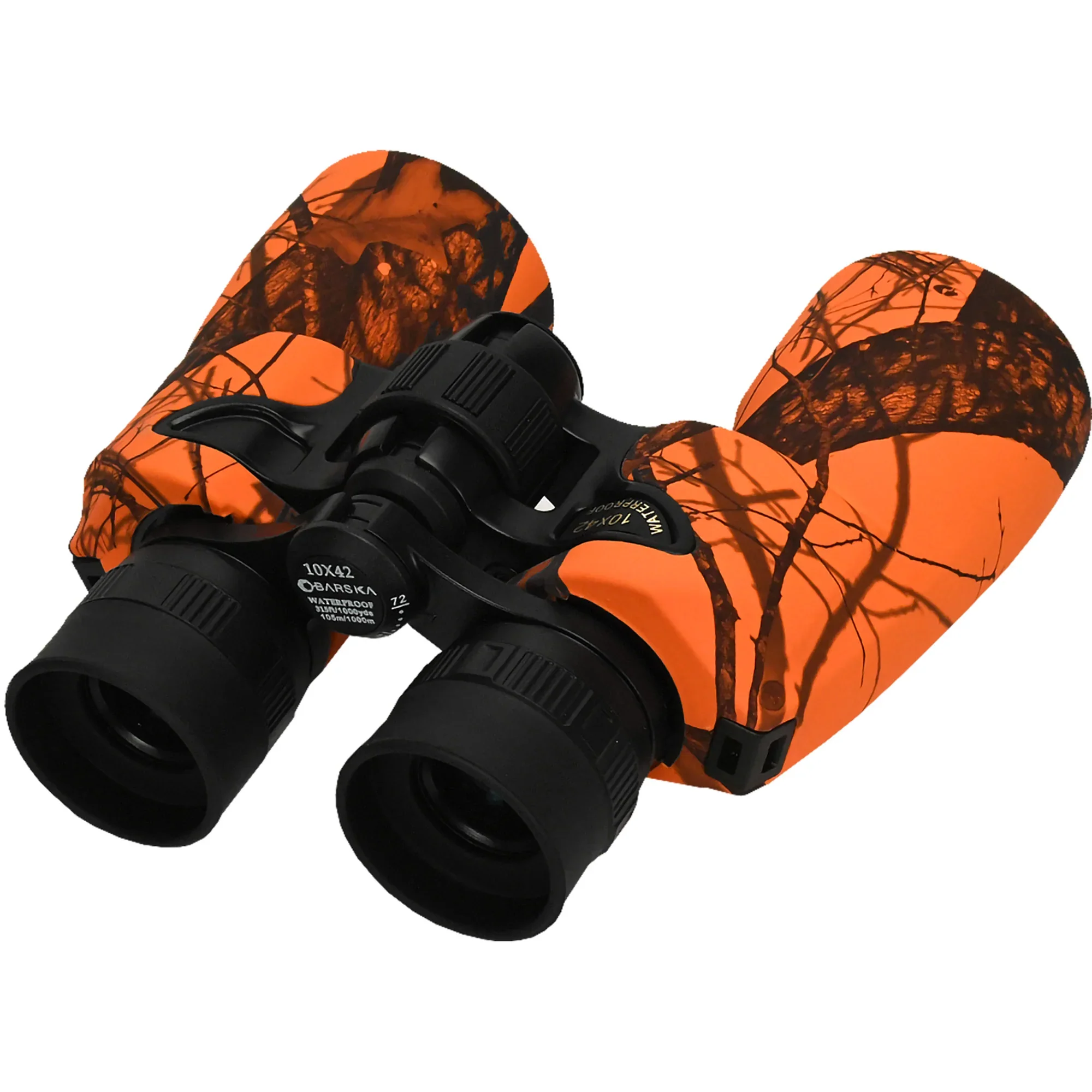 10x42mm Crossover Waterproof Binoculars, Mossy Oak® Blaze® Camo | AB13437 - Image 2