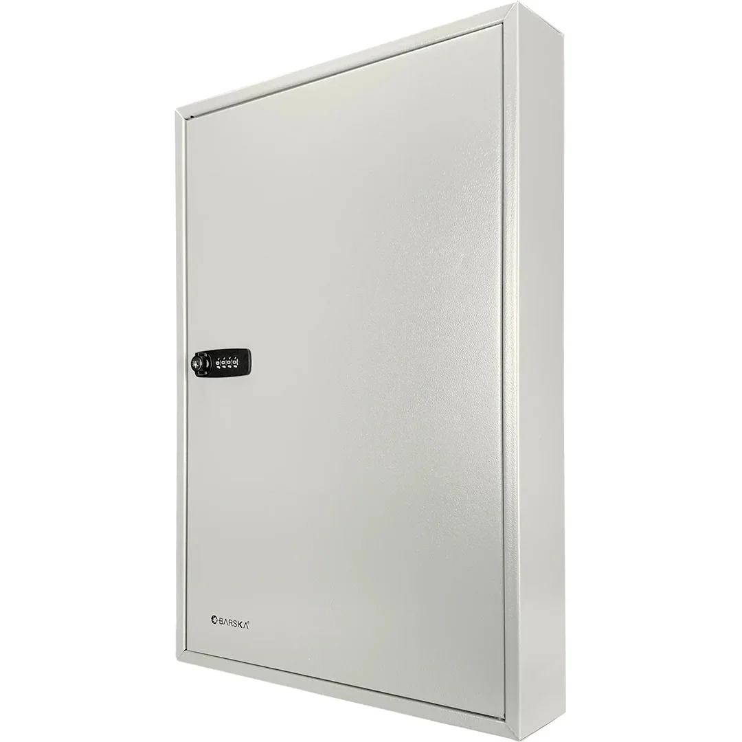 160 Capacity Fixed Position Key Cabinet with Combination & Key Lock, White Tags | CB13602 - Image 2