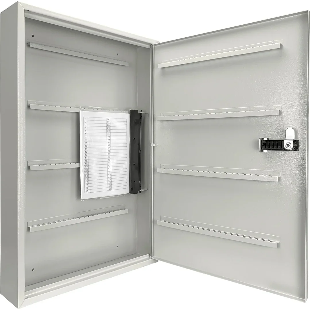 160 Capacity Fixed Position Key Cabinet with Combination & Key Lock, White Tags | CB13602 - Image 5