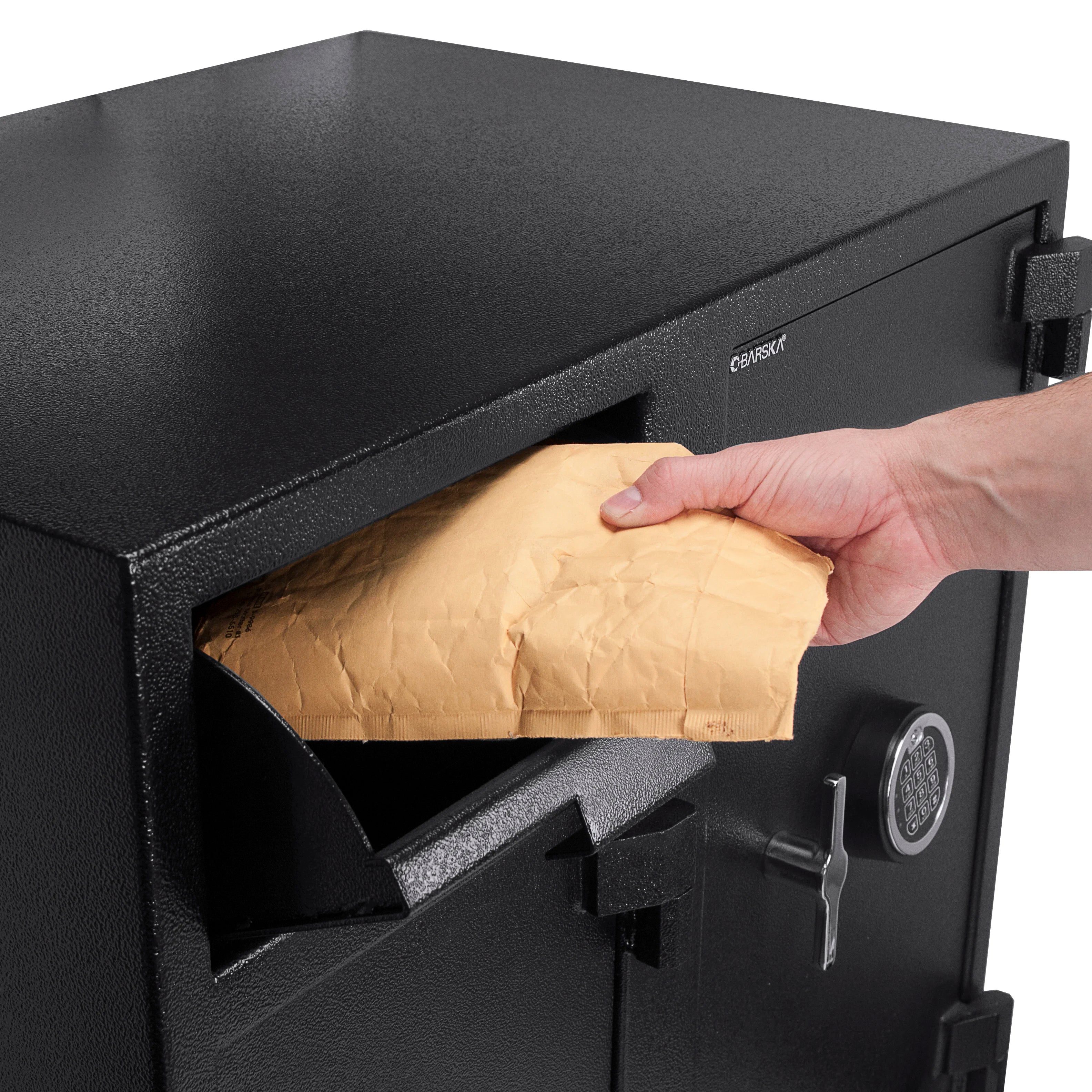 2.58/4.68 Cu. ft Dual Compartment Keypad Depository Safe | AX13316 - Image 4