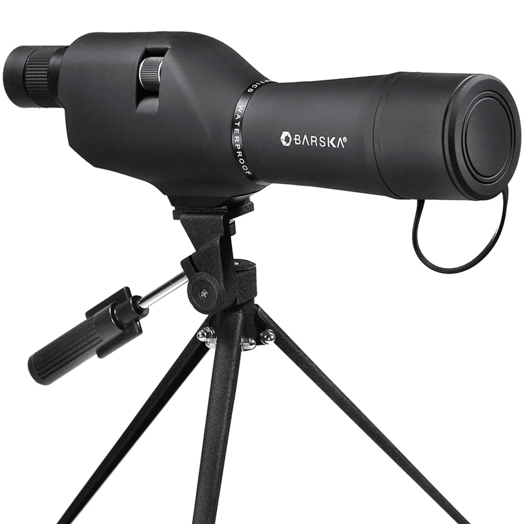 20-60x60mm Colorado Waterproof Straight Spotting Scope, Black | CO11502 - Image 5