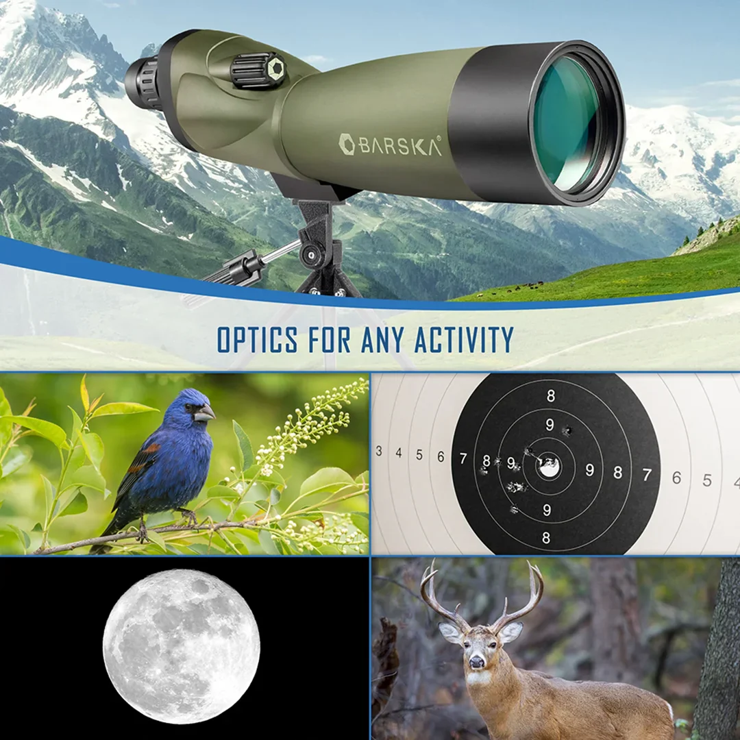 20-60x60mm Blackhawk Waterproof Straight Spotting Scope | AD10350 - Image 6