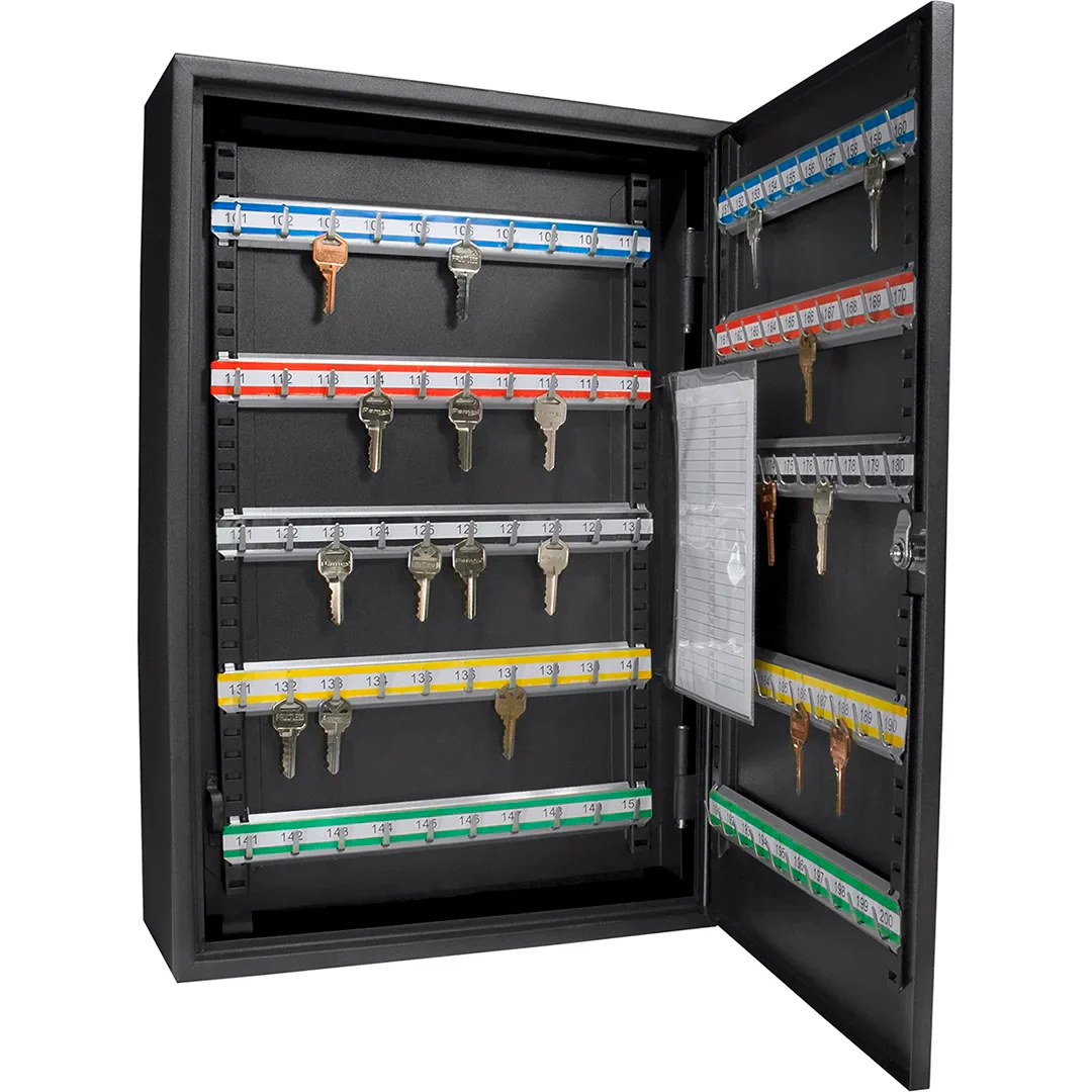 200 Capacity Adjustable Key Cabinet with Key Lock | AX11824 - Image 4