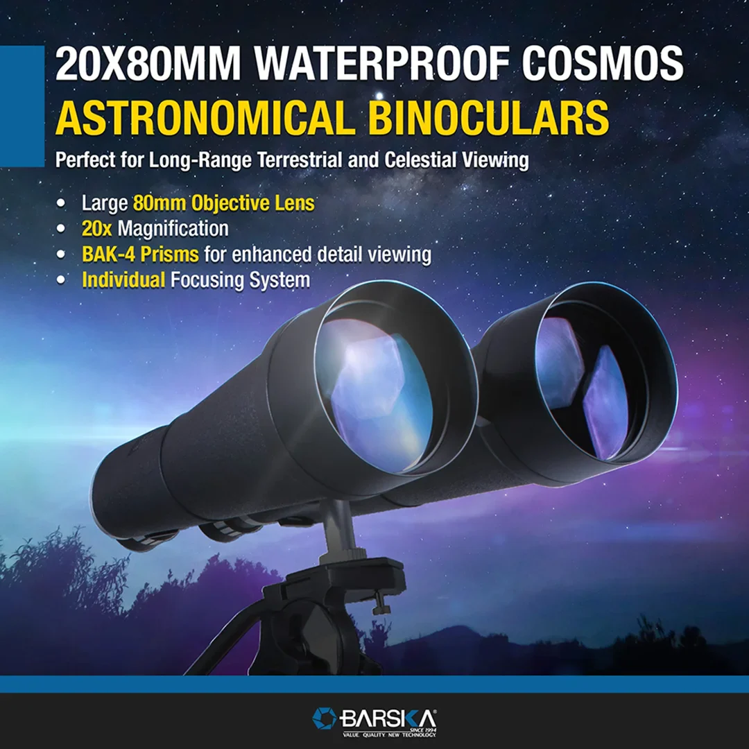 20x80mm Cosmos Astronomical Waterproof Binoculars | AB13640 - Image 12