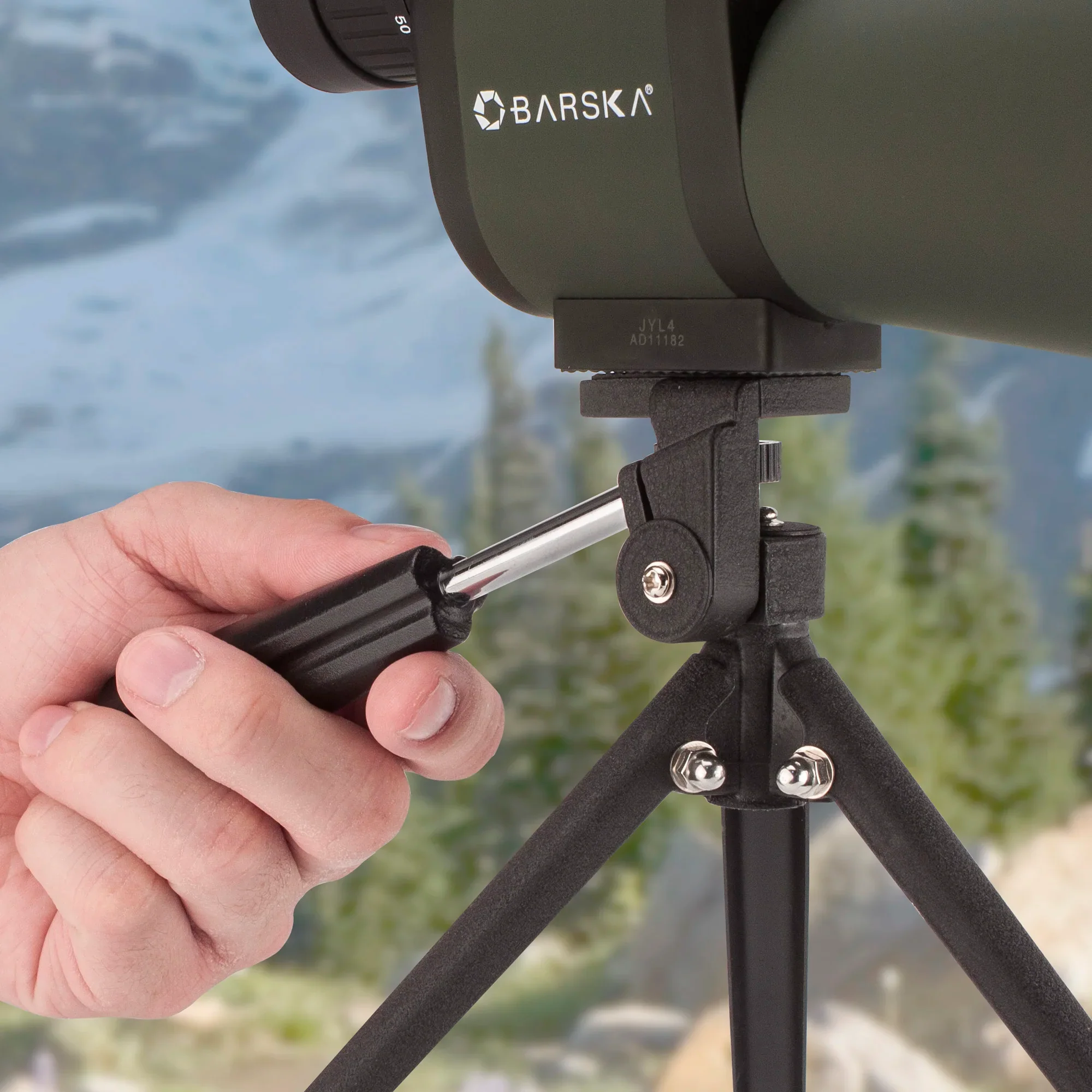 25-125x88mm Benchmark Waterproof Straight Spotting Scope | AD11182 - Image 12