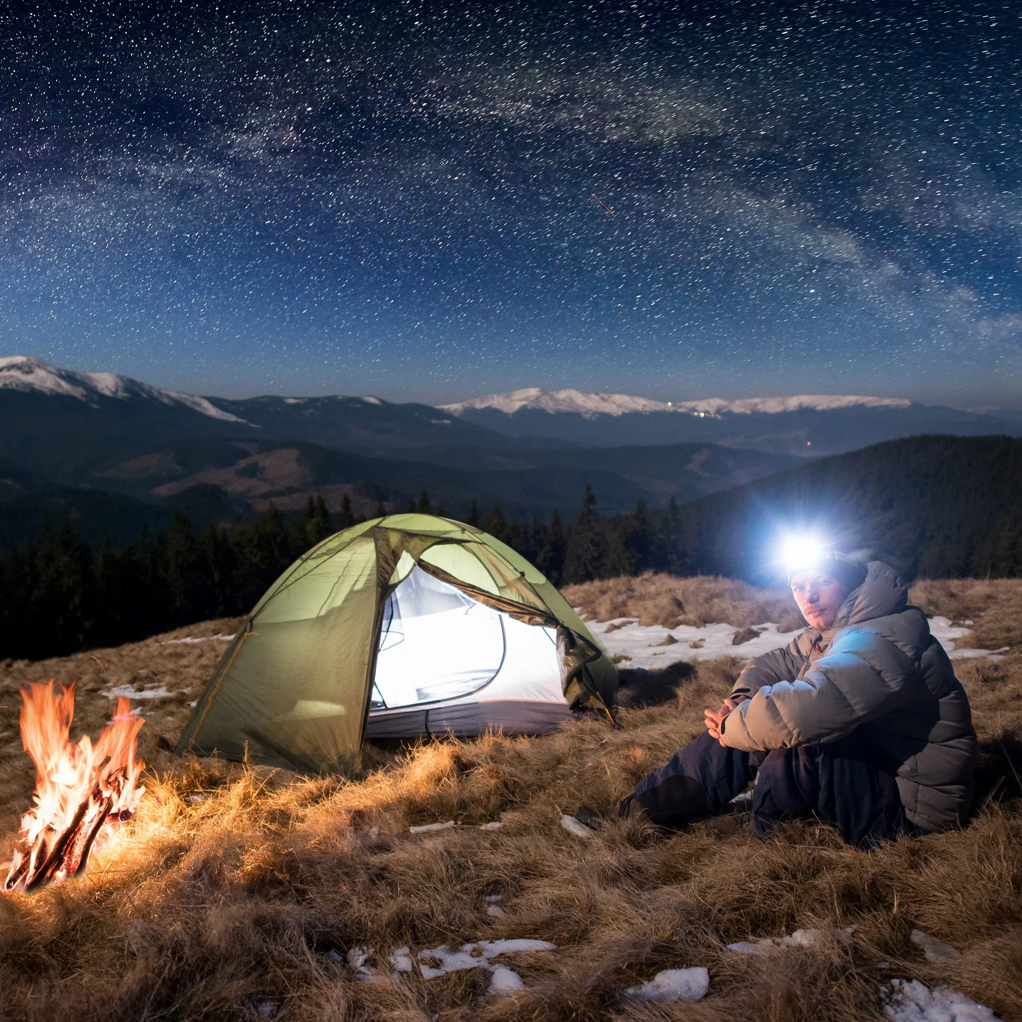 25 Lumen 12 LED HeadLamp Flashlight | BA11579 - Image 4