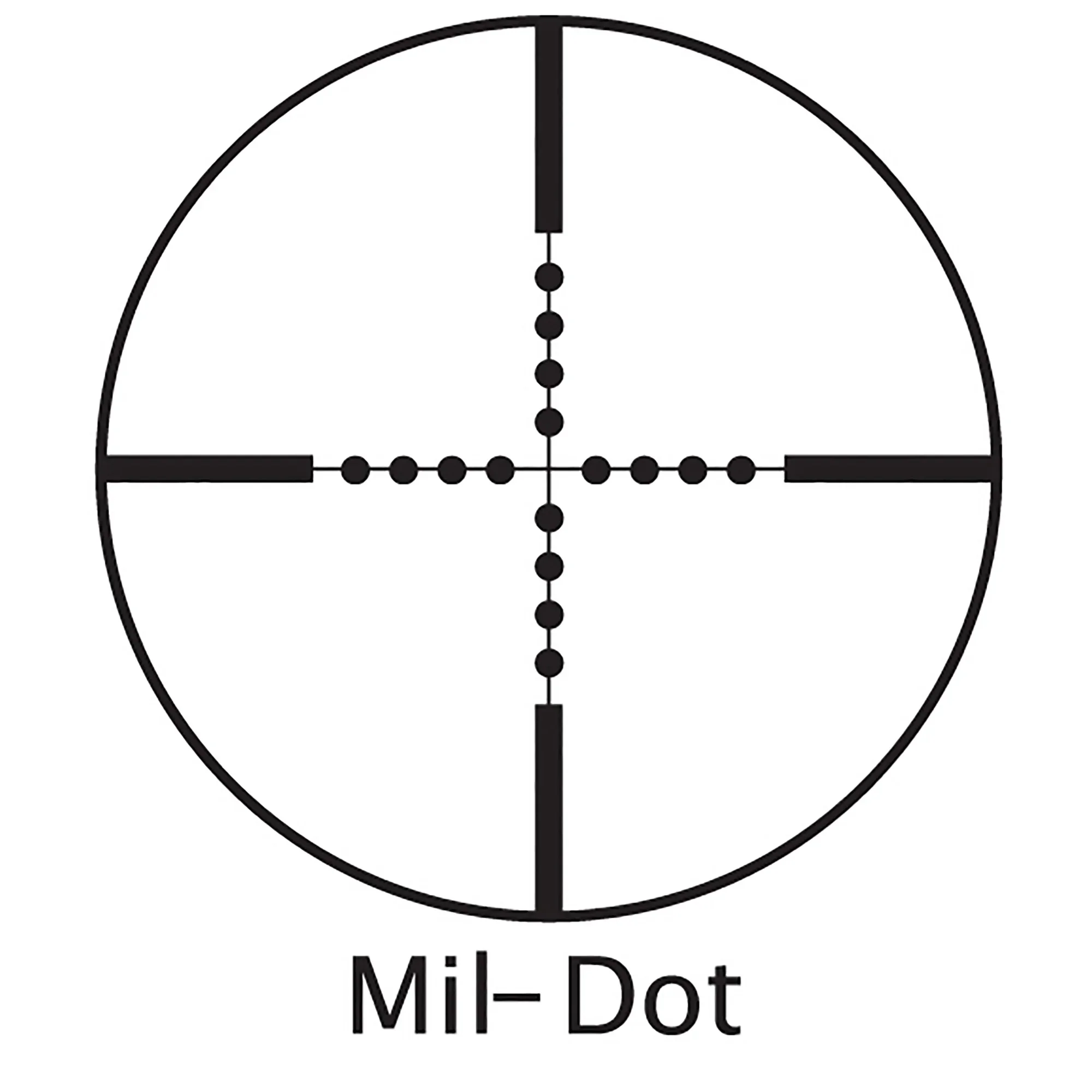 3-12x40mm Air Gun Reverse Recoil AO Mil-Dot Rifle Scope | AC10008 - Image 2