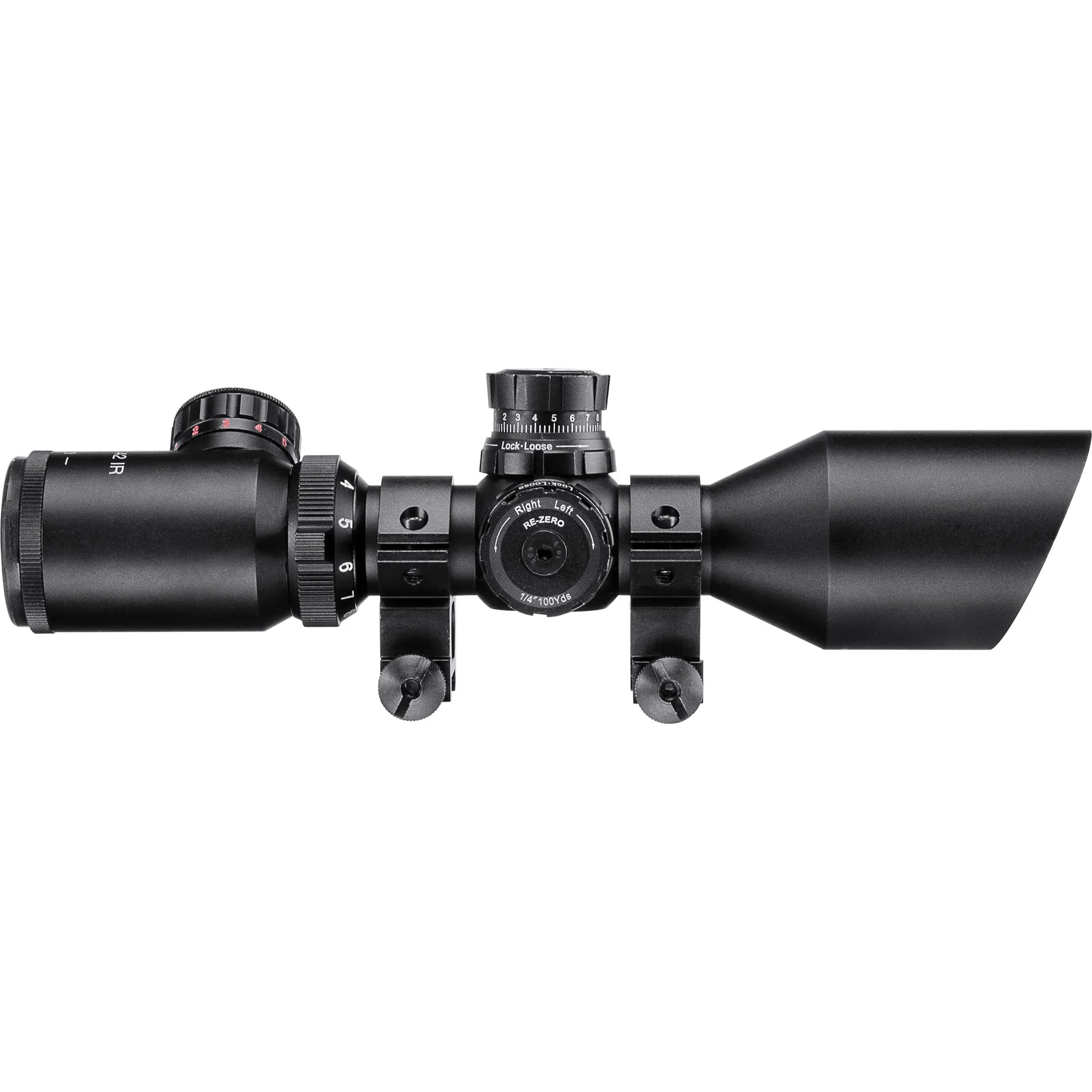 3-9x42mm Sniper IR Mil-Dot Rifle Scope with Rings | AC11668 - Image 5