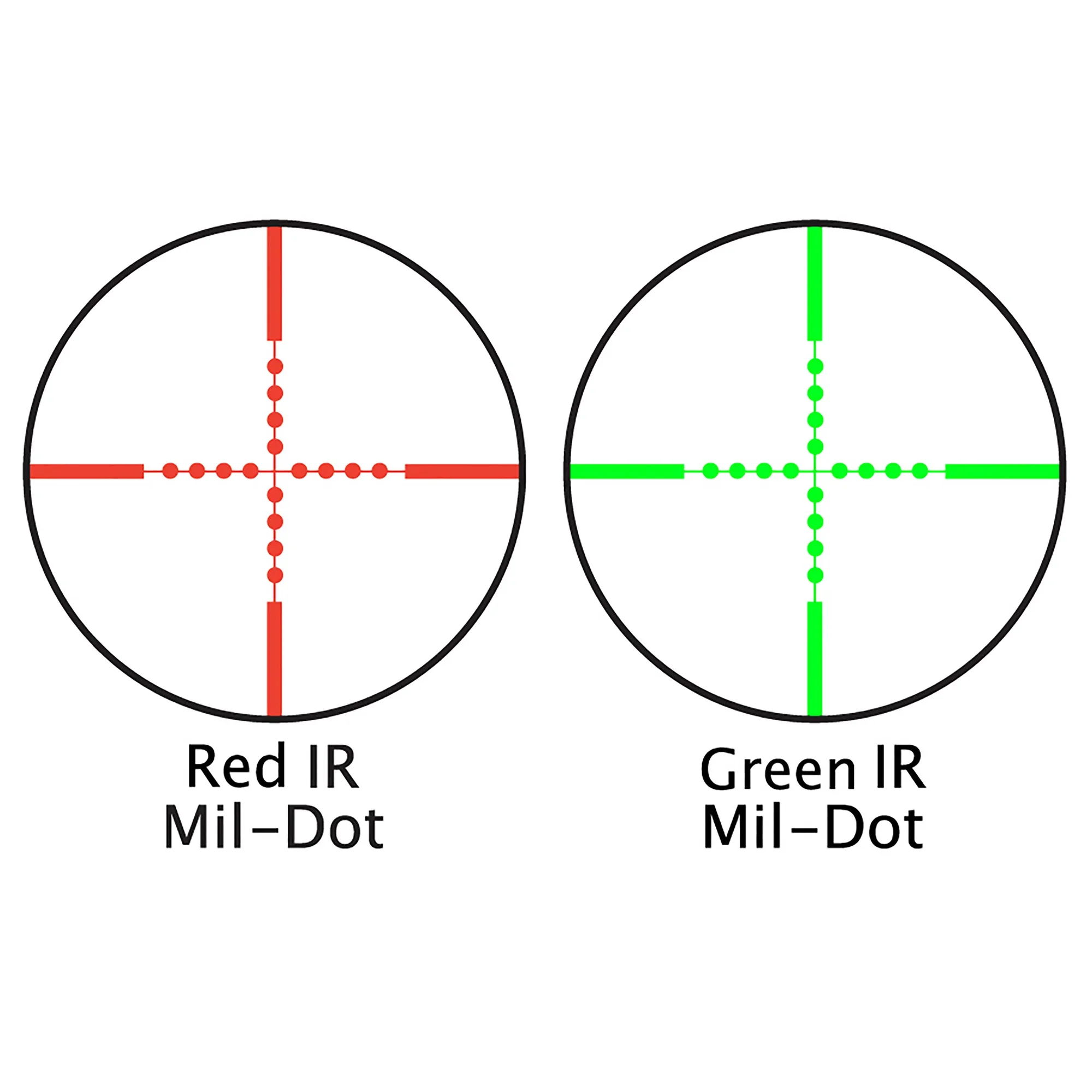 3-9x42mm Contour IR Mil-Dot Rifle Scope with Rings | AC11422 - Image 2