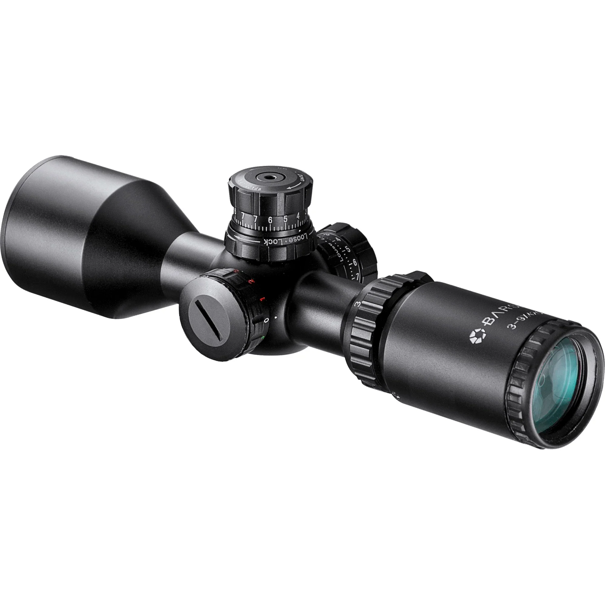 3-9x42mm Contour IR Mil-Dot Rifle Scope with Rings | AC11422 - Image 3