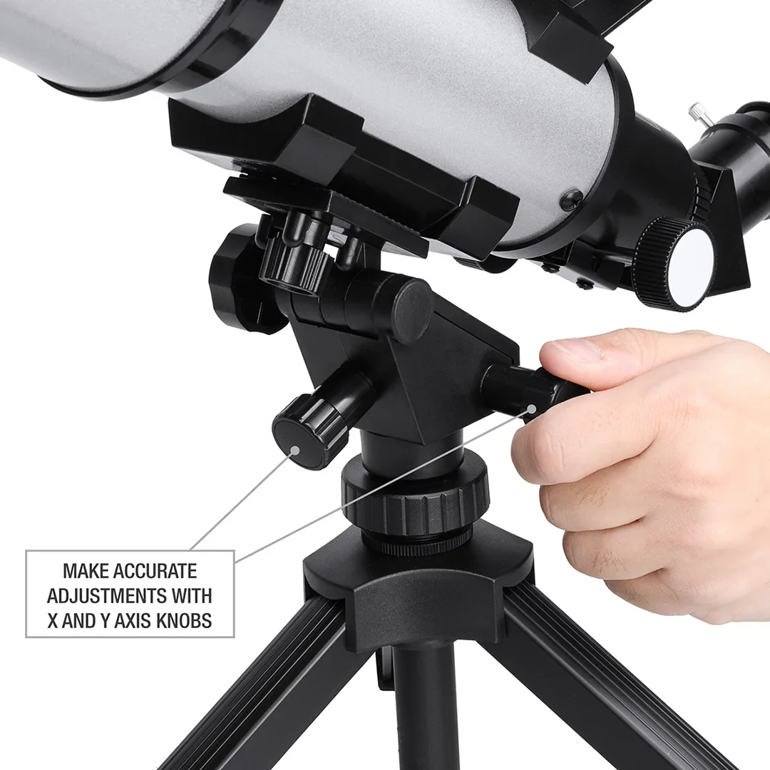 40070 - 300 Power Starwatcher Refractor Telescope with Tabletop Mount | AE10100 - Image 7