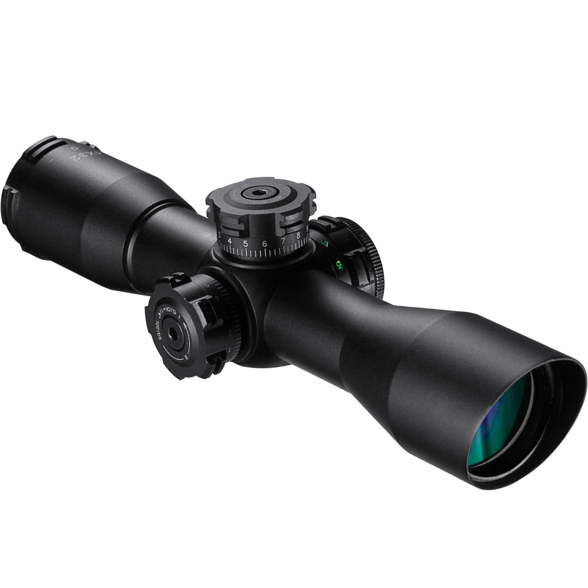 4x32mm Contour External Turret IR Mil-Dot Rifle Scope with Rings | AC11876 - Image 4