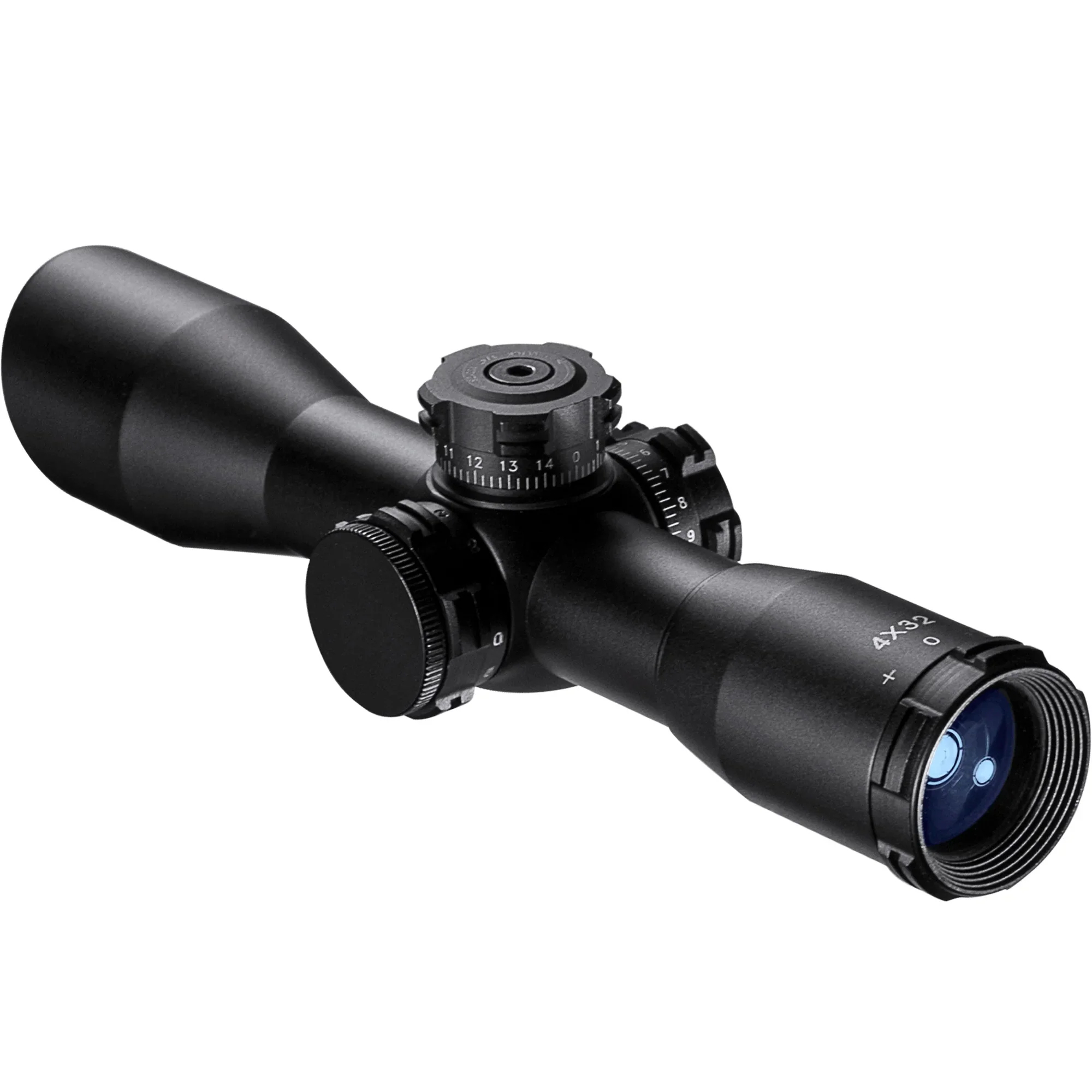 4x32mm Contour External Turret IR Mil-Dot Rifle Scope with Rings | AC11876 - Image 5
