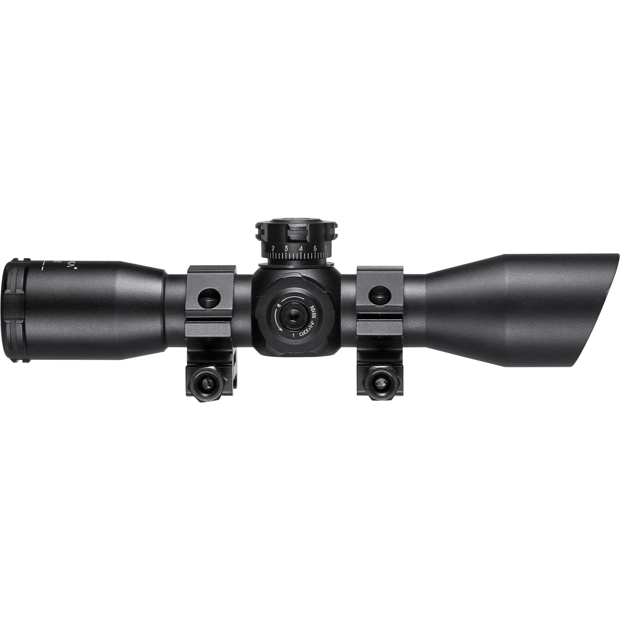 4x32mm Contour External Turret IR Mil-Dot Rifle Scope with Rings | AC11876 - Image 7