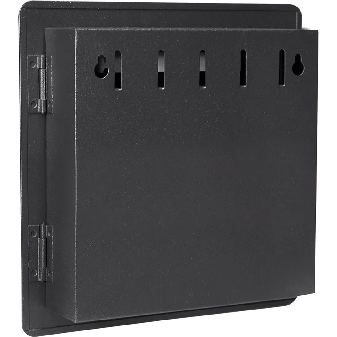 4"x6" 5 Capacity Picture Wall Mount Photo Frame Key Cabinet with Magnetic Lock, Black | CB12374 - Image 3