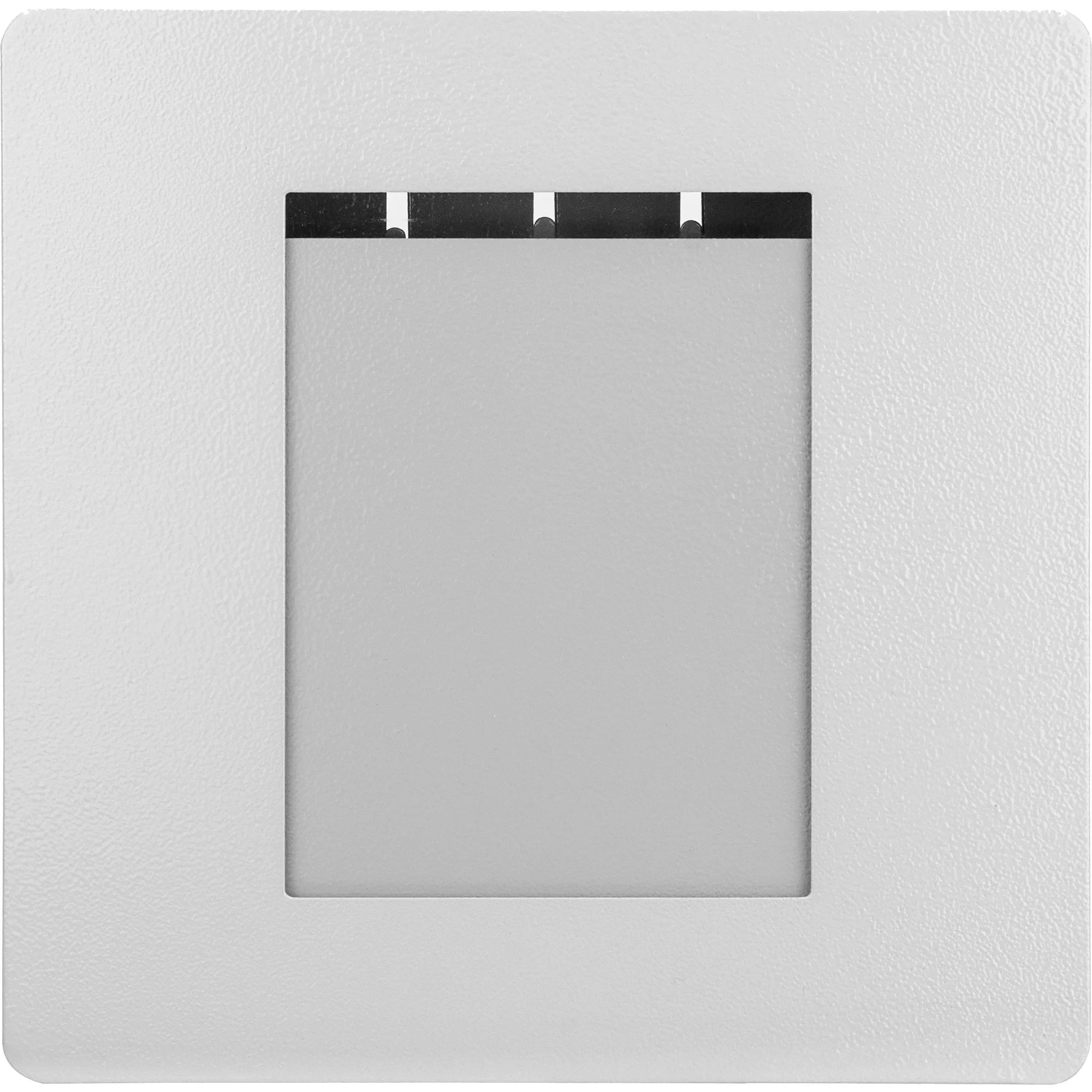4"x6" 10 Capacity Picture Wall Mount Photo Frame Key Cabinet with Magnetic Lock, Gray | CB13060 - Image 3