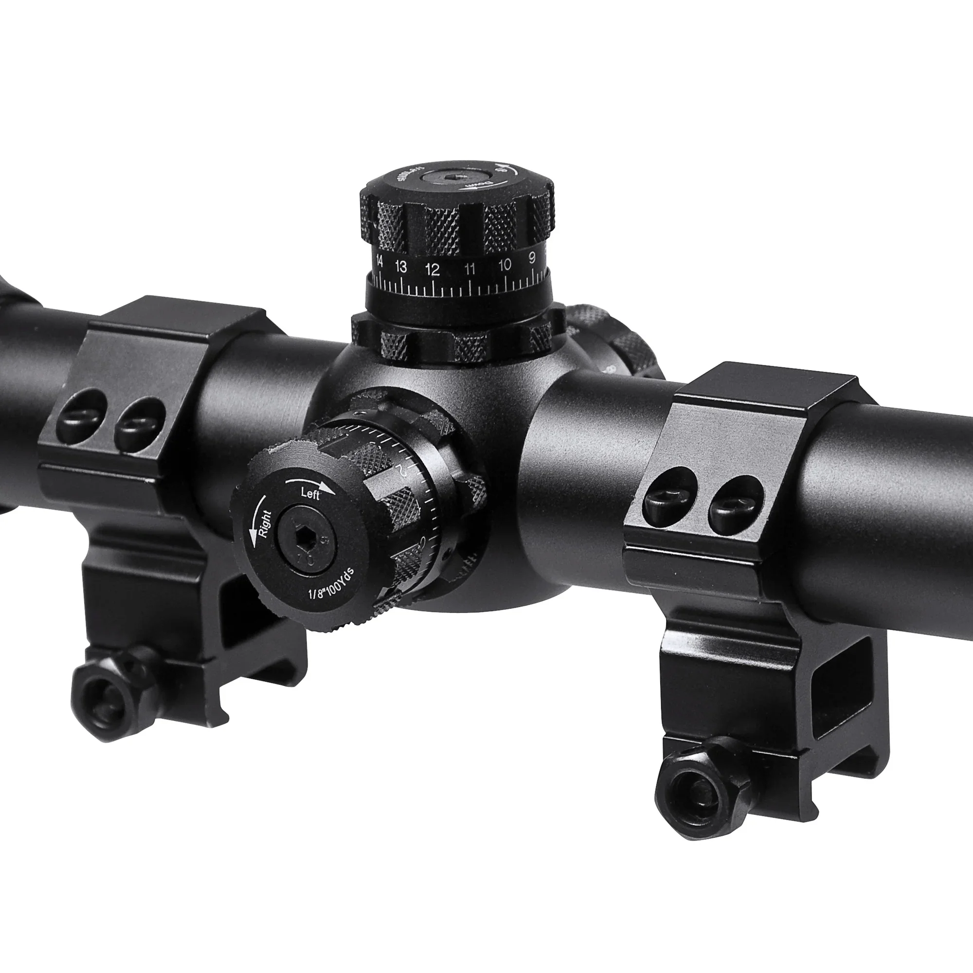 6-24x60mm SWAT IR Mil-Dot Rifle Scope with Rings & Sun Shade | AC10700 - Image 5