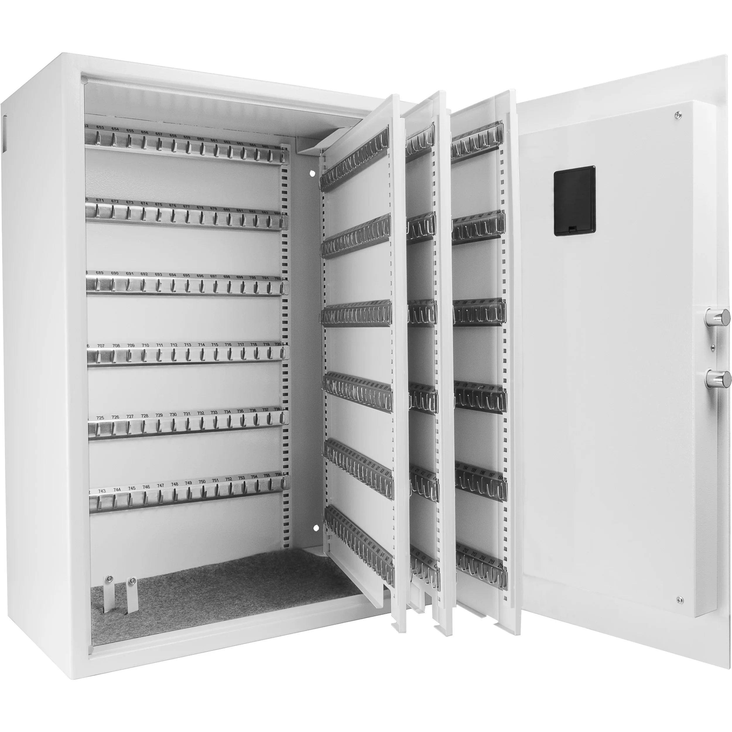 736 Capacity Adjustable Key Cabinet Digital Keypad Wall Safe | AX13500 - Image 5