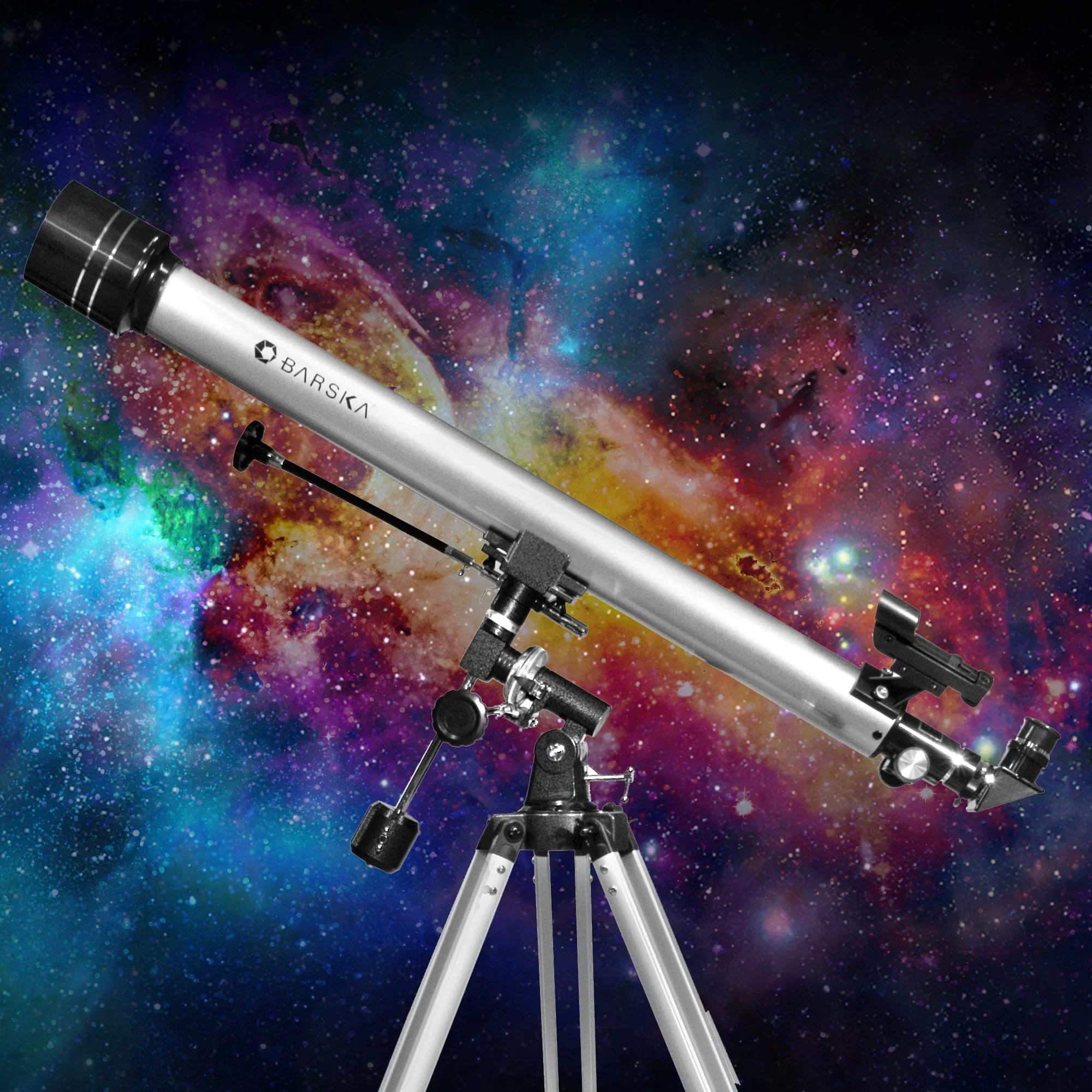 90060 - 675 Power Starwatcher Refractor Telescope with Equatorial Mount | AE10754 - Image 4