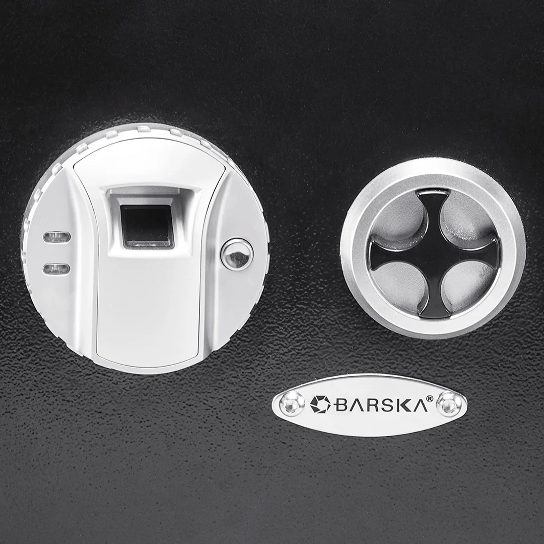 0.52 Cu. ft Black Biometric Wall Safe, Right Opening AX12038 | Left Opening AX13034 - Image 16