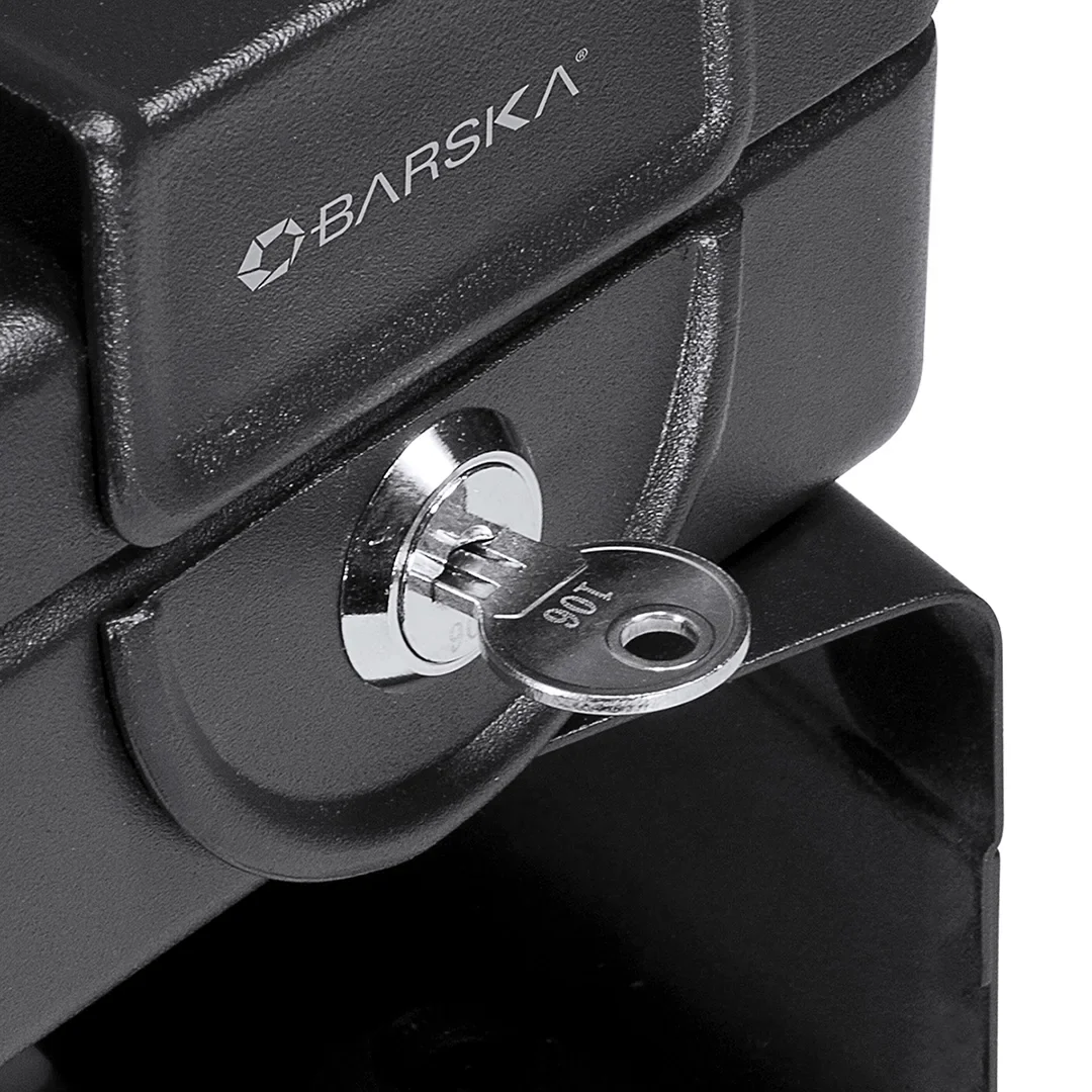 Compact Key Lock Safe with Mounting Sleeve | AX11812 - Image 6