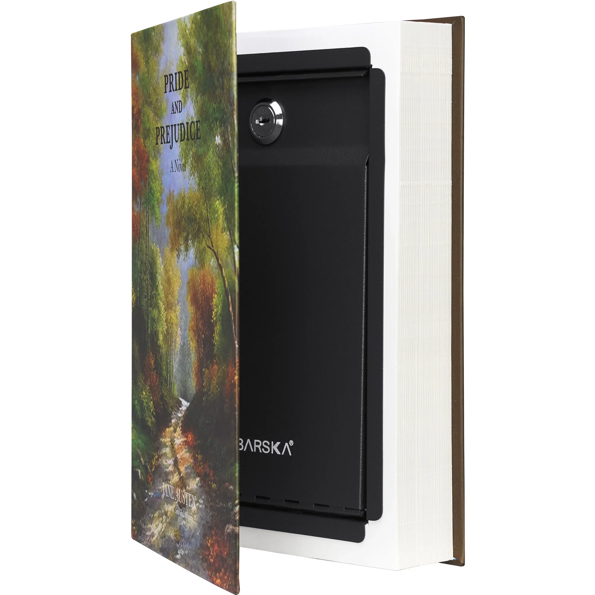 Real Paper Book Lock Box with Key Lock | AX11682 - Image 8