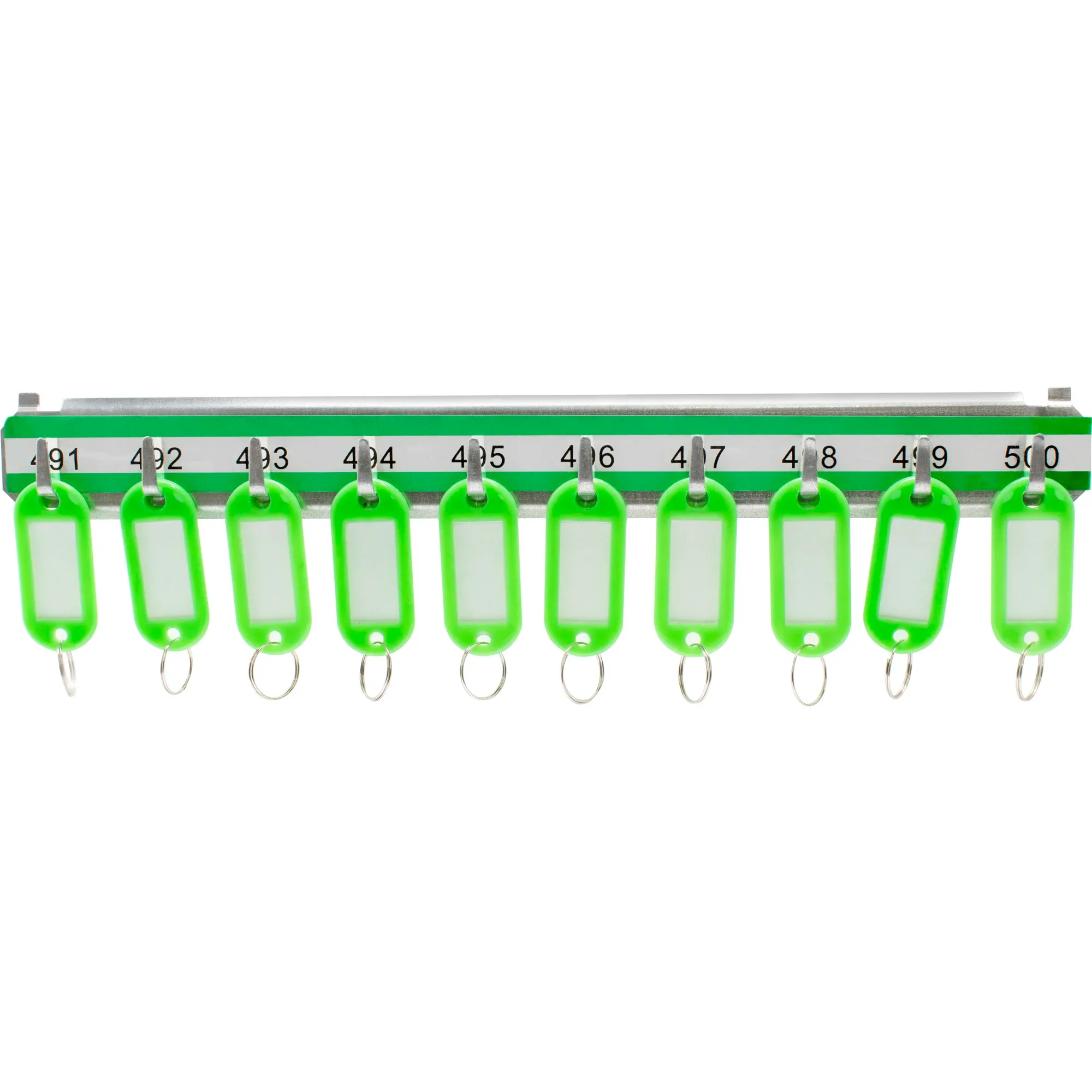 Number 401-500 Labeled Key Racks with Hooks for Adjustable Key Cabinets | AF13690 - Image 3