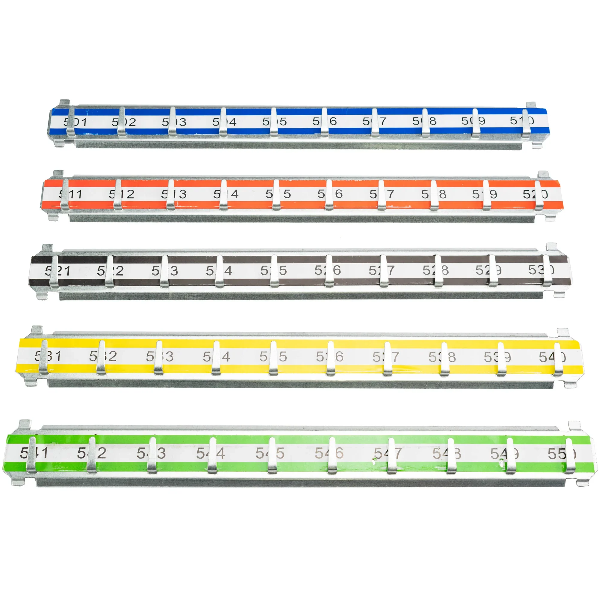 Number 501-600 Labeled Key Racks with Hooks for Adjustable Key Cabinets | AF13692 - Image 4