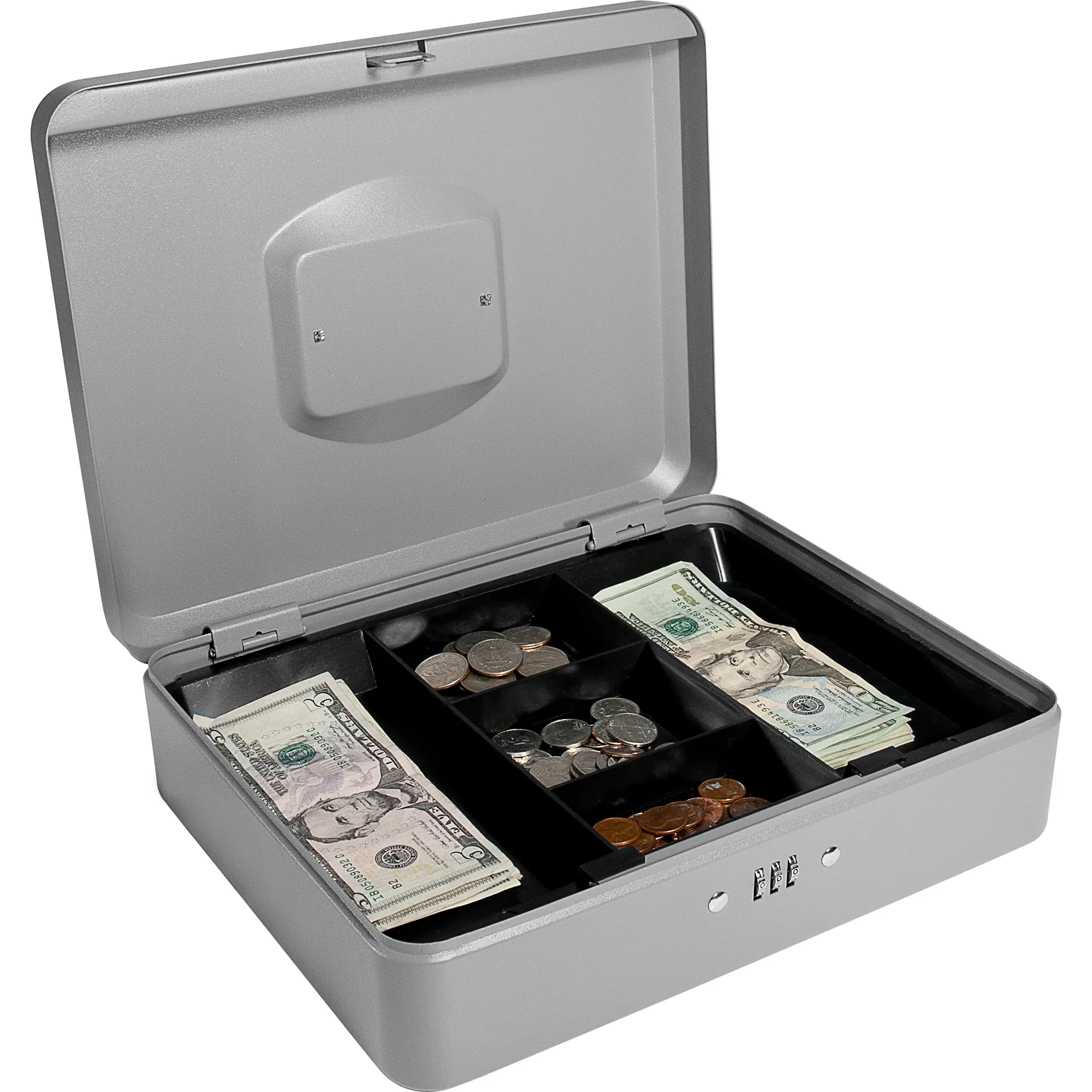 Large 12" Cash Box with Combination Lock | CB11788 - Image 3