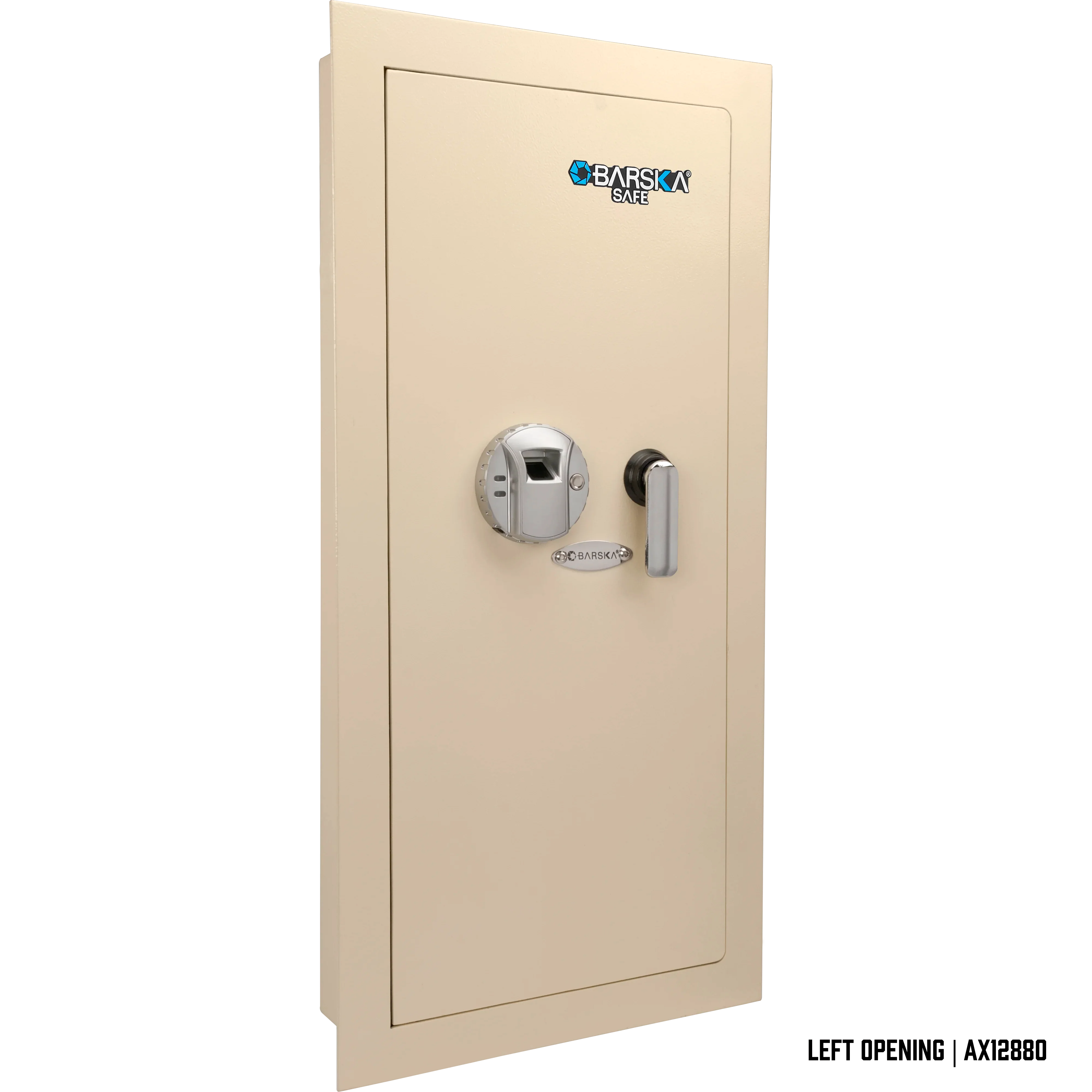 Large Beige Biometric Wall Safe, Right Opening  AX12408 | Left Opening AX12880 - Image 13