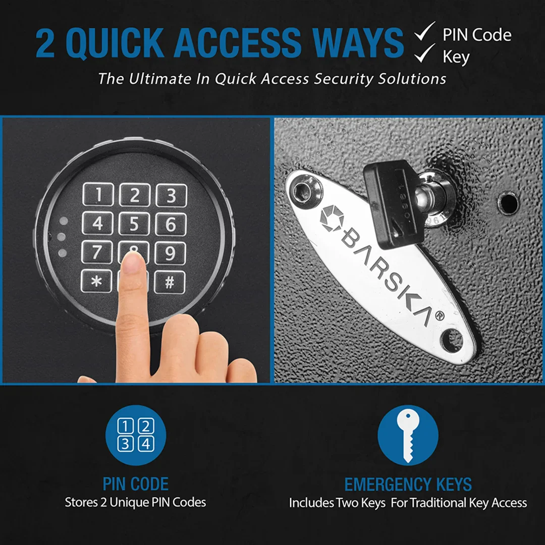 1.45 Cu. ft Digital Keypad Security Safe | AX13098 - Image 6