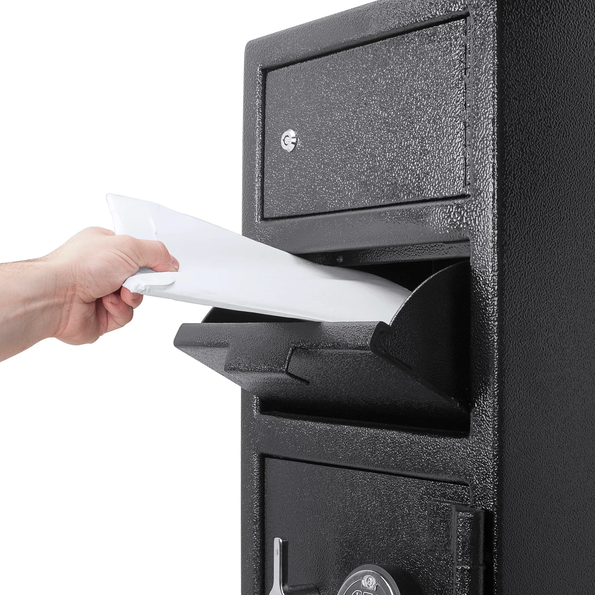 0.72/0.78 Cu. ft Dual Compartment Keypad Depository Safe | AX13310 - Image 3