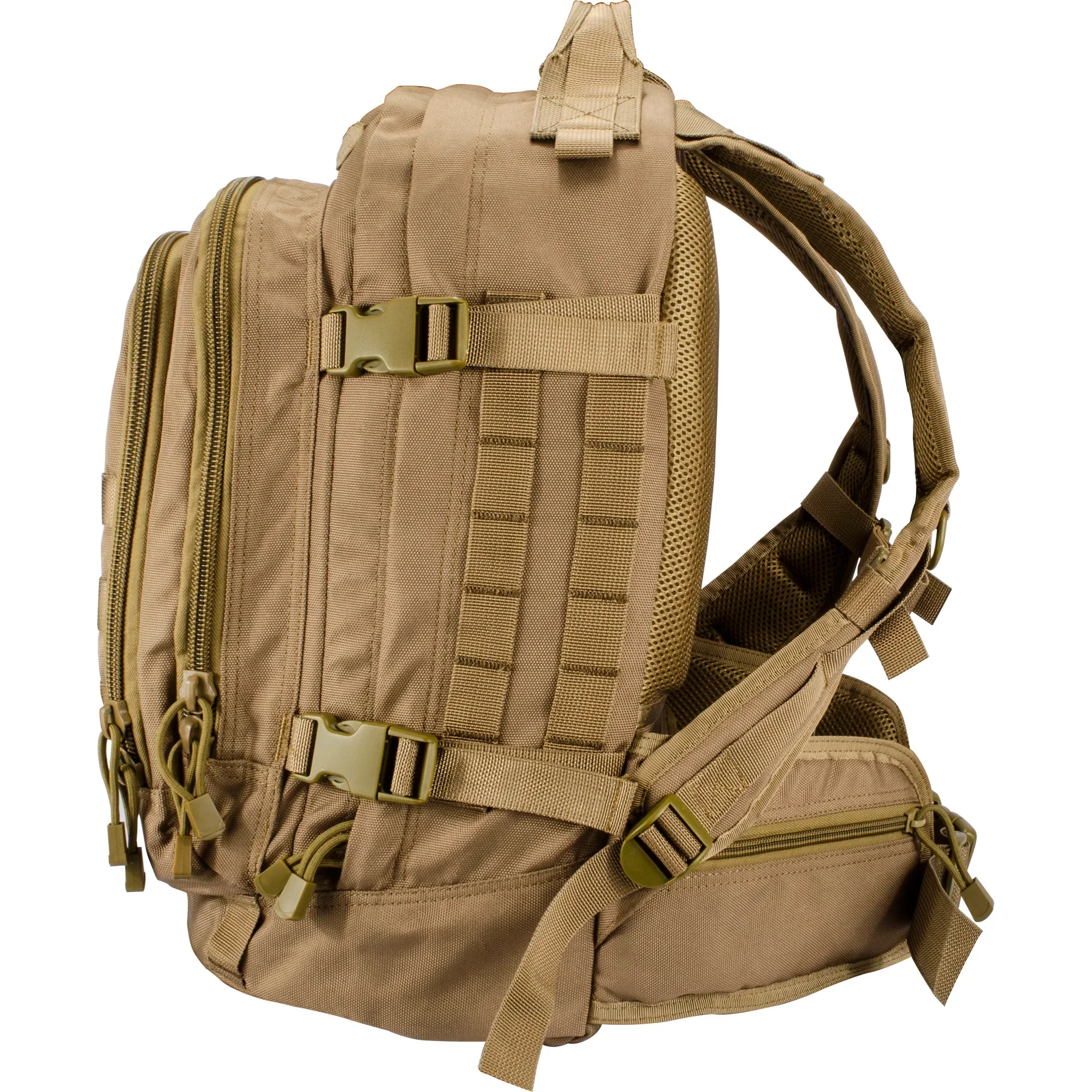 Loaded Gear GX-500 Crossover Tactical Backpacks | Black, Dark Earth | BI12612, BI12614 - Image 10
