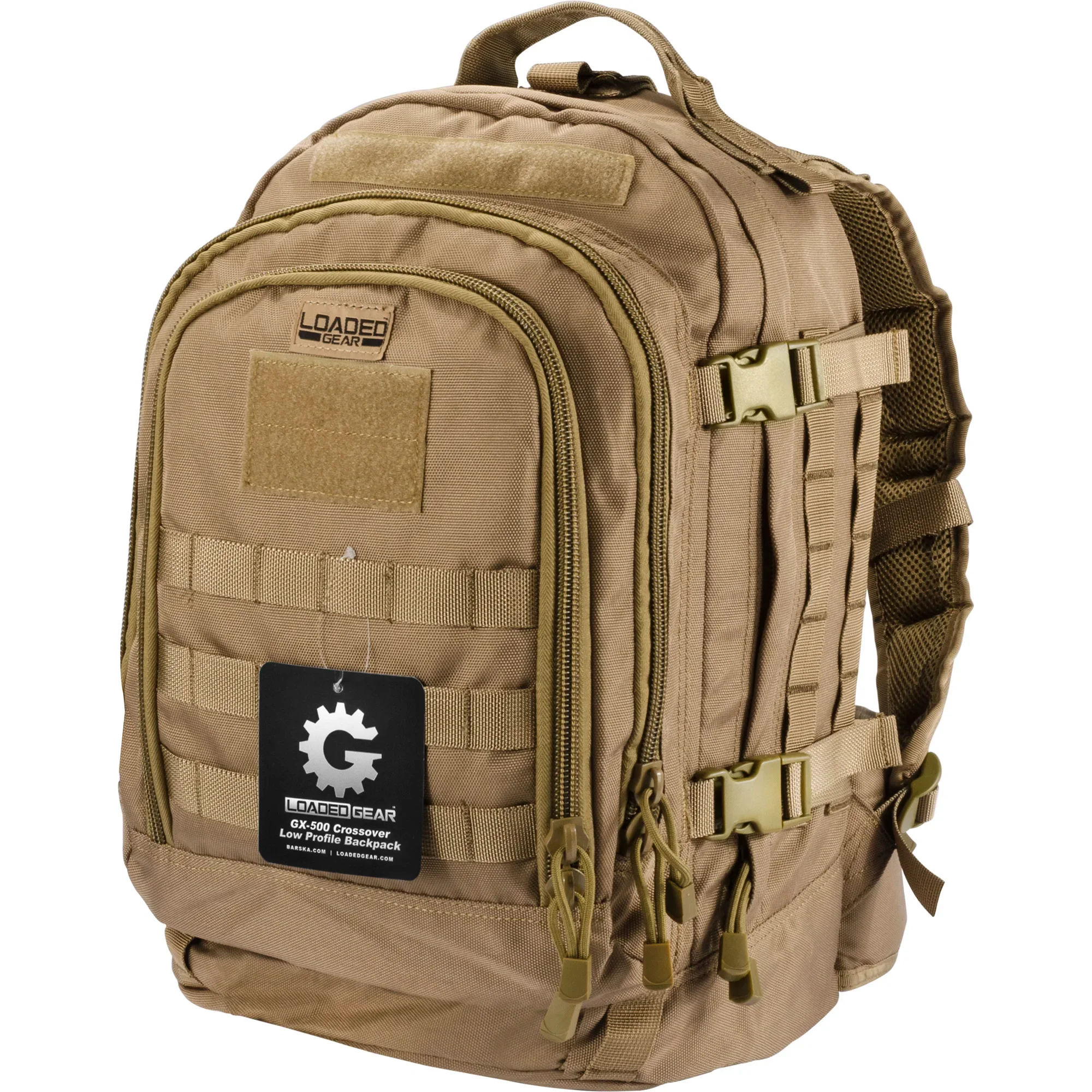 Loaded Gear GX-500 Crossover Tactical Backpacks | Black, Dark Earth | BI12612, BI12614 - Image 8