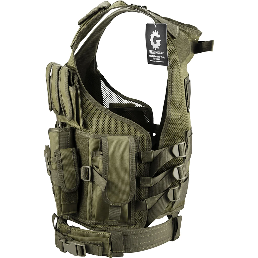 Loaded Gear VX-200 Tactical Vests | Black, OD Green, Dark Earth | BI12018, BI12332, BI12346 - Image 12