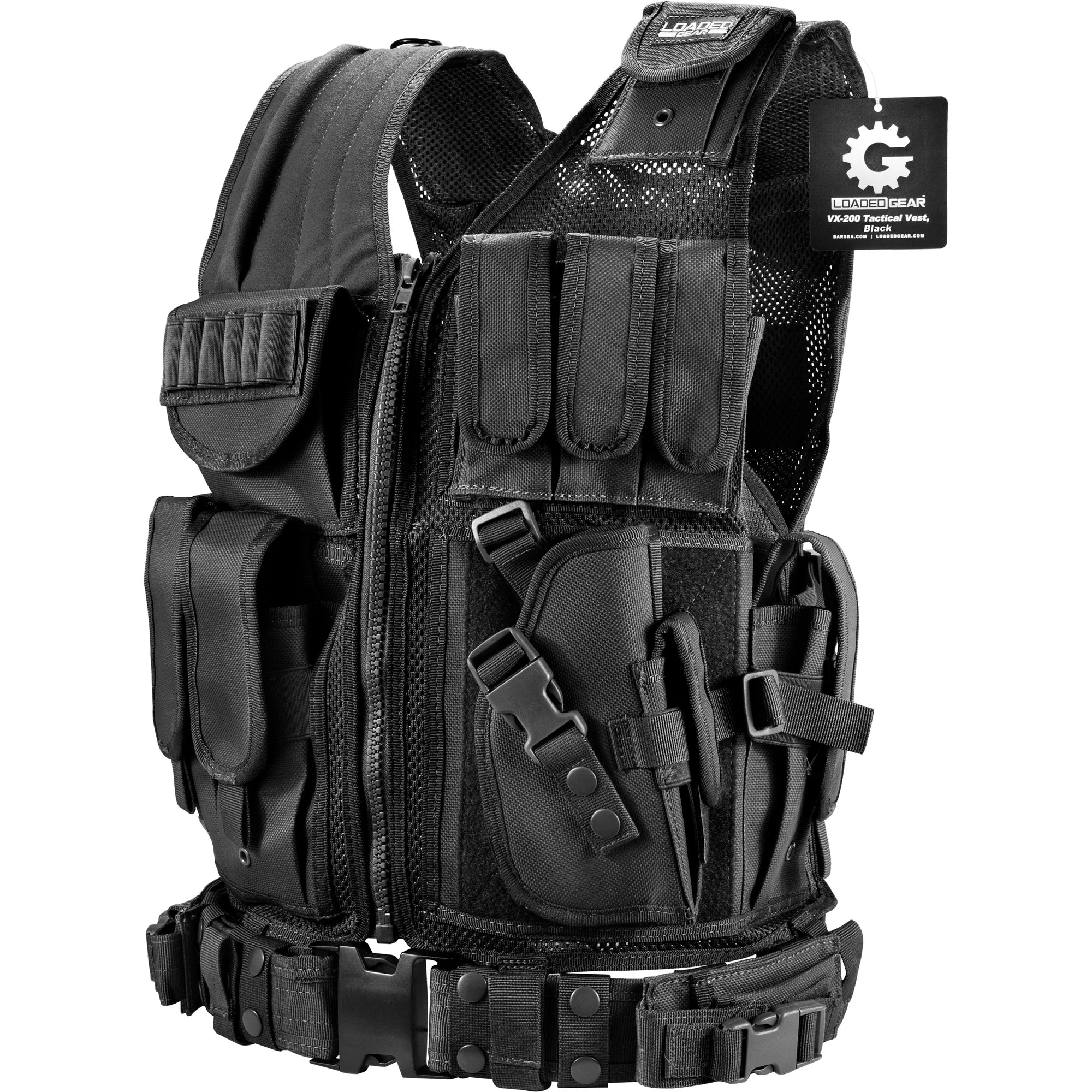Loaded Gear VX-200 Tactical Vests | Black, OD Green, Dark Earth | BI12018, BI12332, BI12346 - Image 3