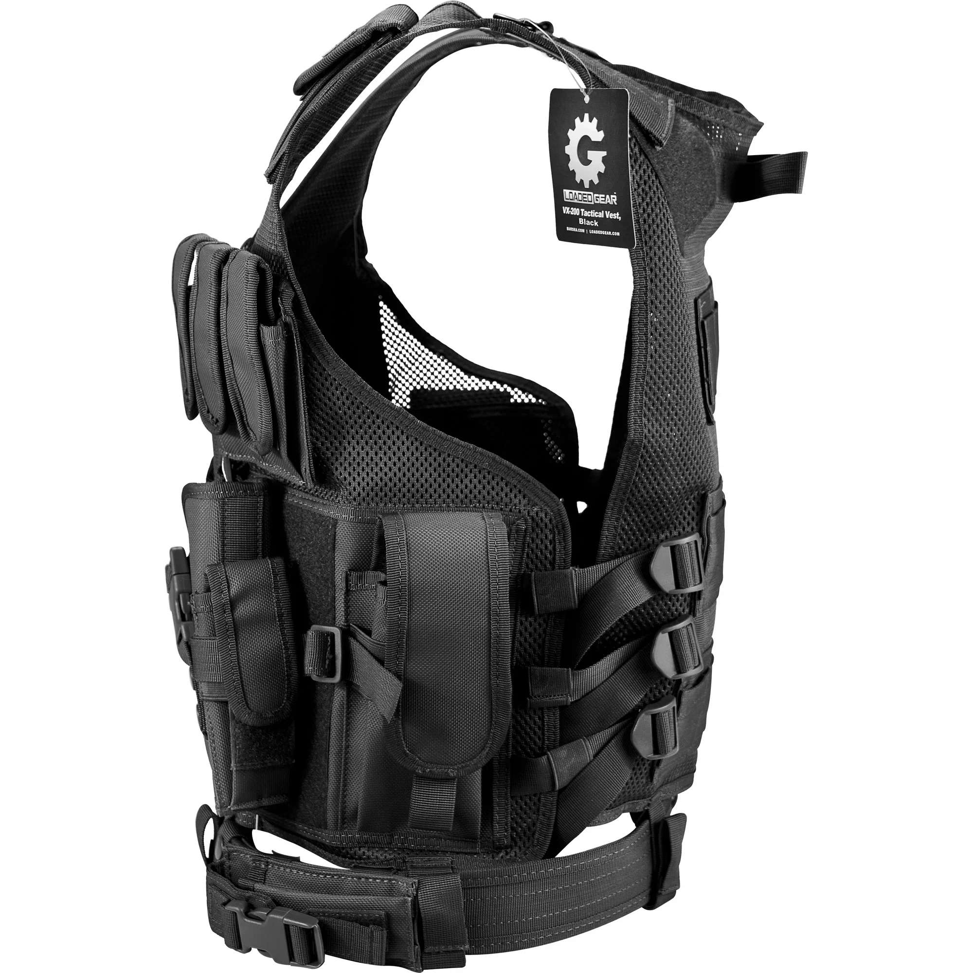 Loaded Gear VX-200 Tactical Vests | Black, OD Green, Dark Earth | BI12018, BI12332, BI12346 - Image 6