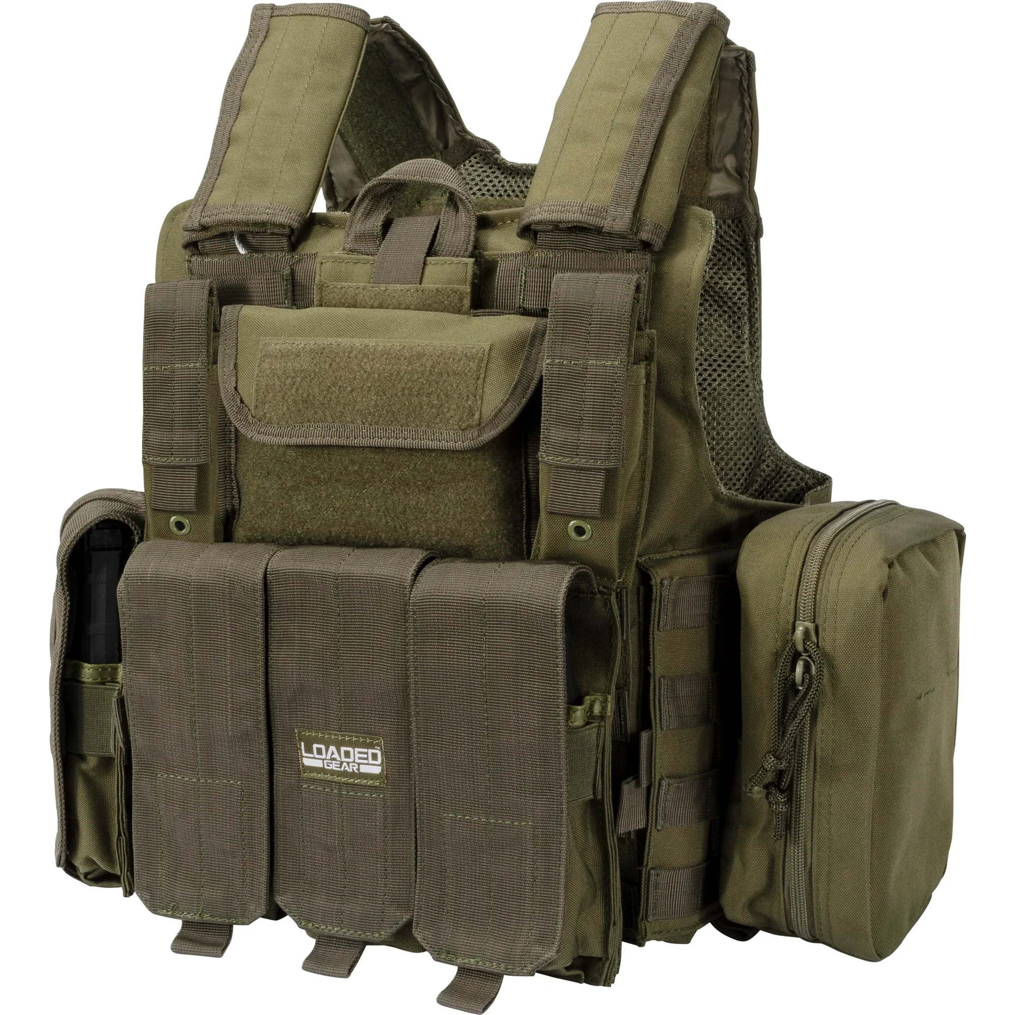 Loaded Gear VX-300 Tactical Vests | Black, OD Green, Dark Earth | BI12256, BI12286, BI12308 - Image 12