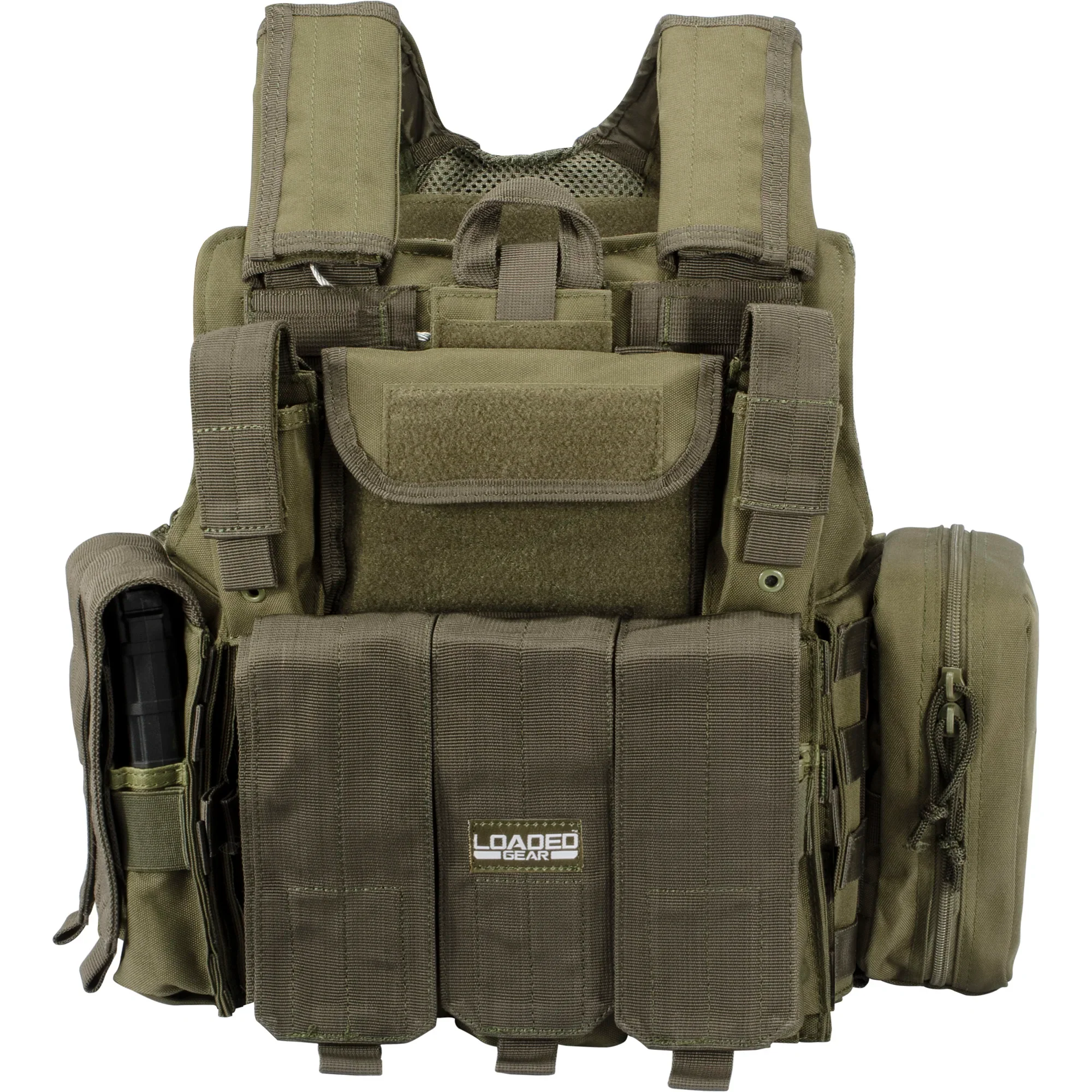 Loaded Gear VX-300 Tactical Vests | Black, OD Green, Dark Earth | BI12256, BI12286, BI12308 - Image 16