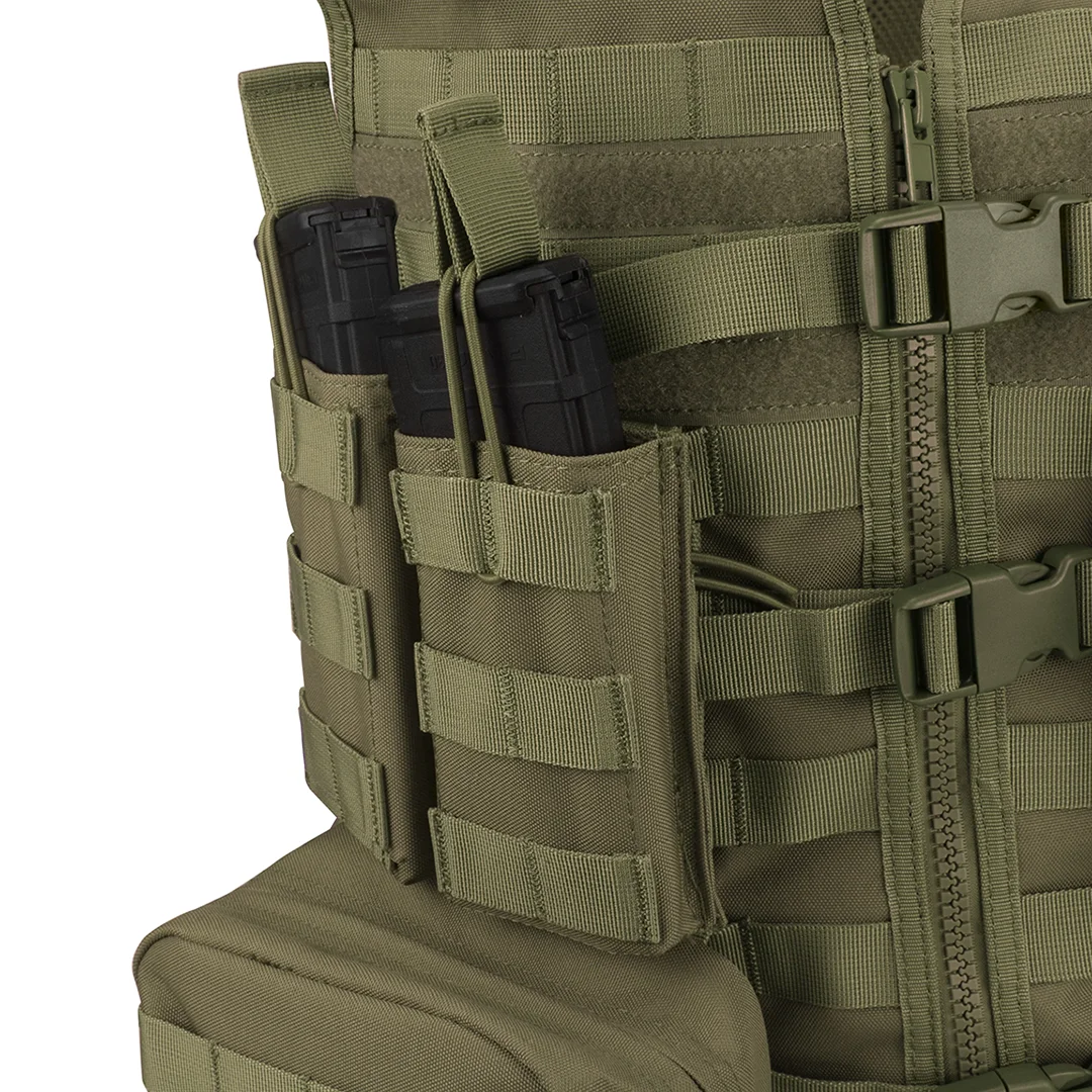 Loaded Gear VX-100 Tactical Vest and Leg Platforms | Black, OD Green, Dark Earth | BI12016, BI12330, BI12344 - Image 15