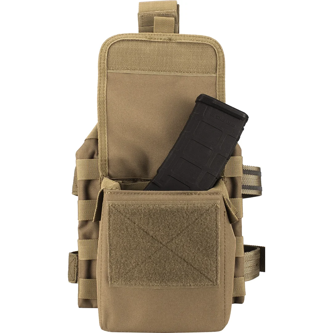 Loaded Gear VX-100 Tactical Vest and Leg Platforms | Black, OD Green, Dark Earth | BI12016, BI12330, BI12344 - Image 19